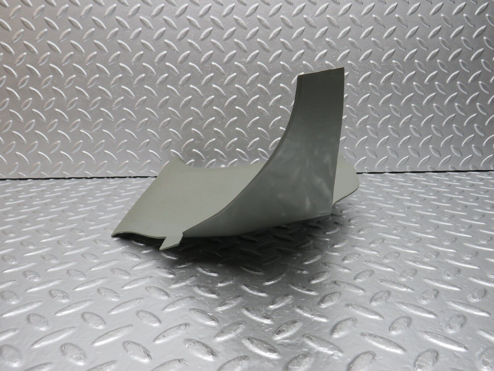 31329 Mercedes-Benz S124 220TE Front Left Kick Panel Trim Grey 1246880506