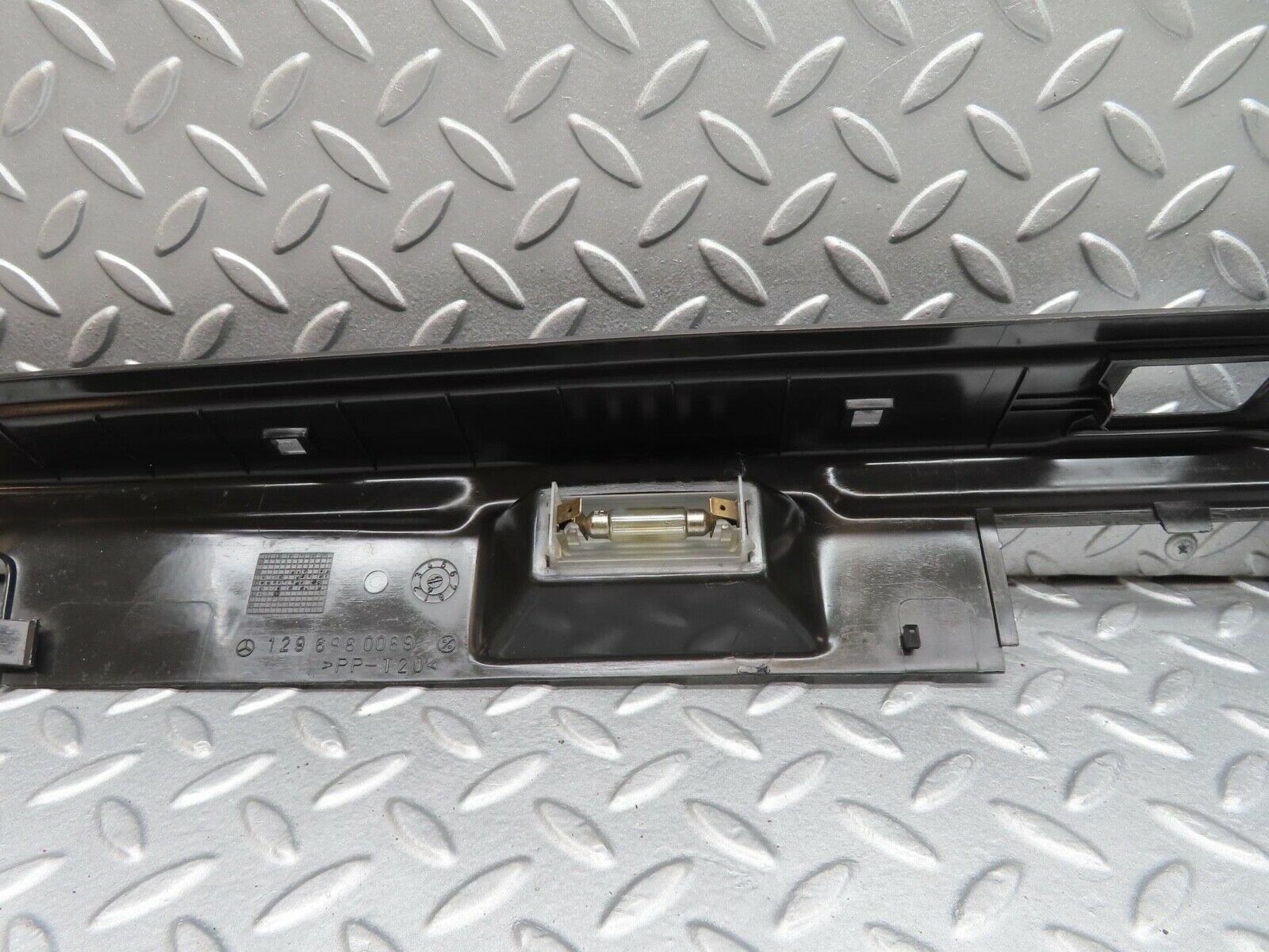 11862 Mercedes-Benz R129 300SL Coupe Boot Lock Cover Trim 1296980089