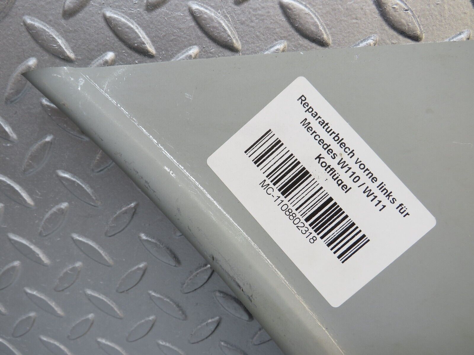 40348 Mercedes-Benz W110 230 Front Left Wing Fender Repair Panel