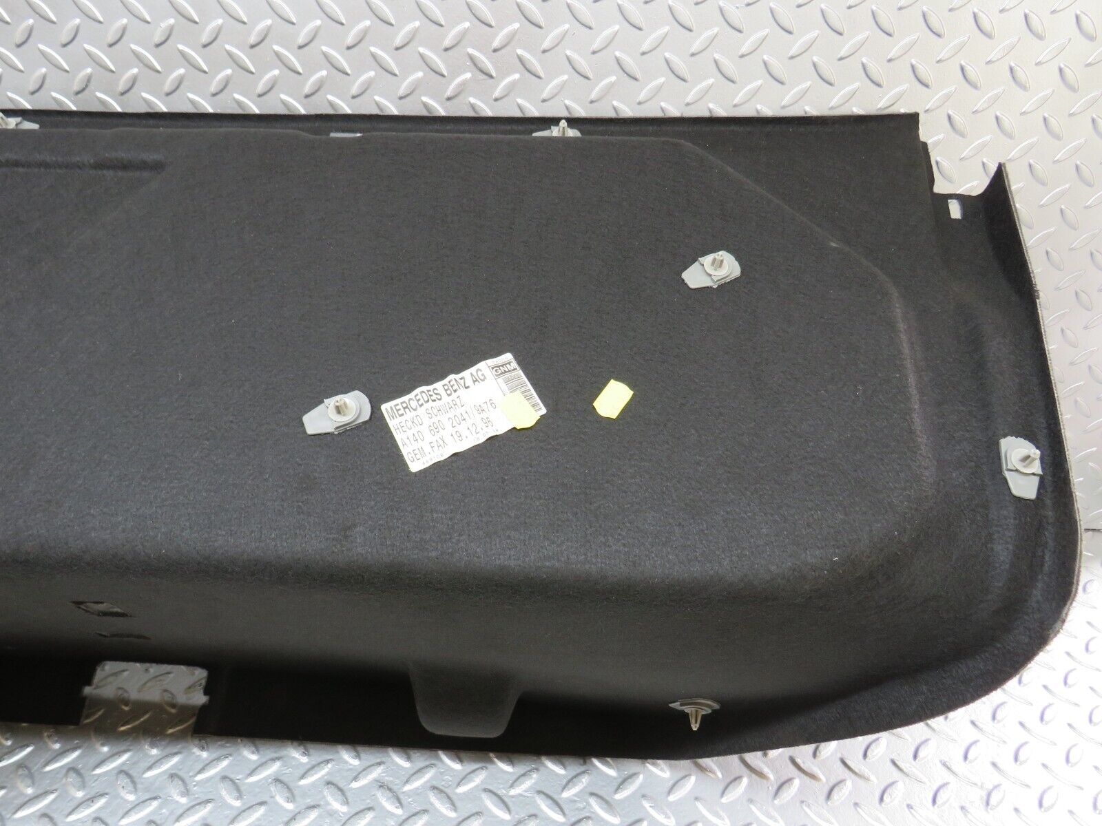 24706 Mercedes-Benz W140 S320 Trunk Door Cover Panel Grey 1406902041