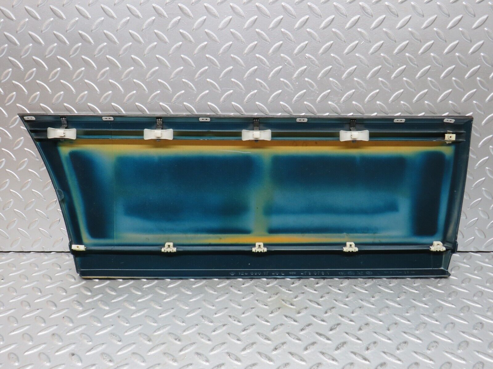 27644 Mercedes-Benz S124 300TE Wagon Rear Left Door Lower Moulding 1246901740