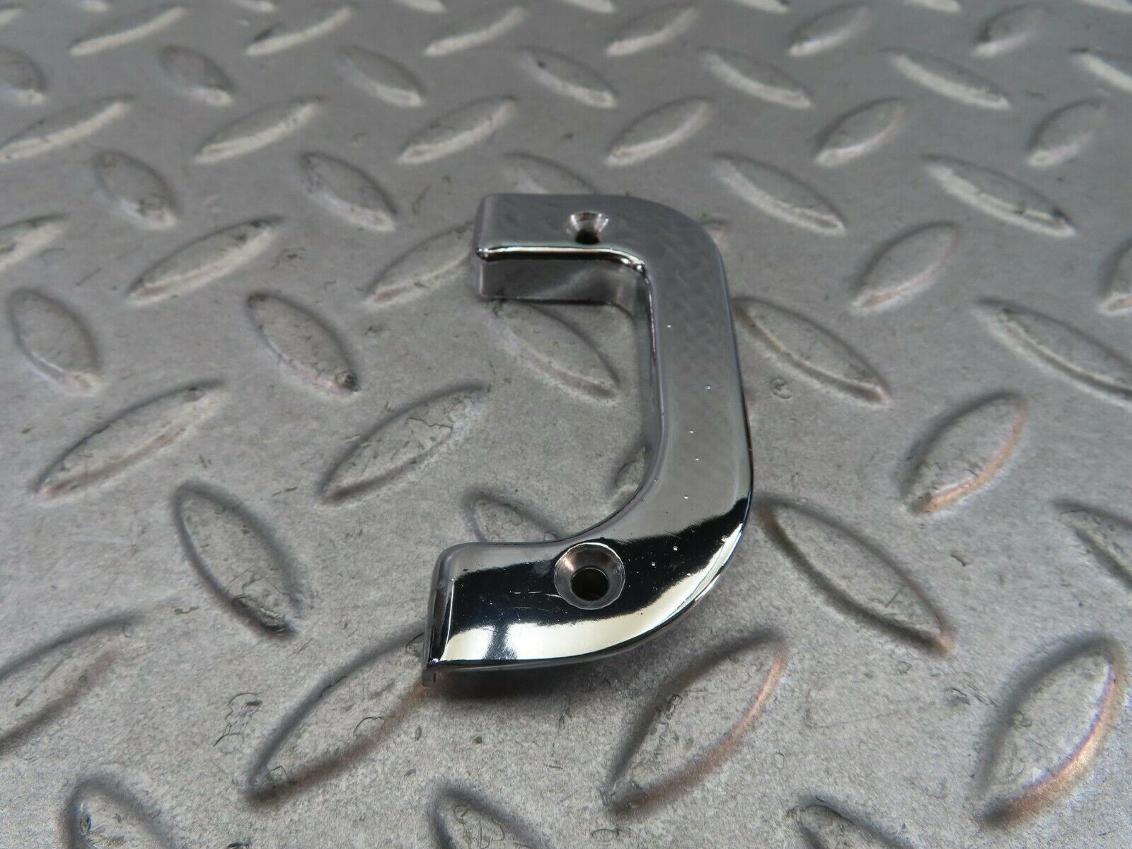 8725 Mercedes-Benz W123 Right Interior Chrome Door Latch Trim 1237230224