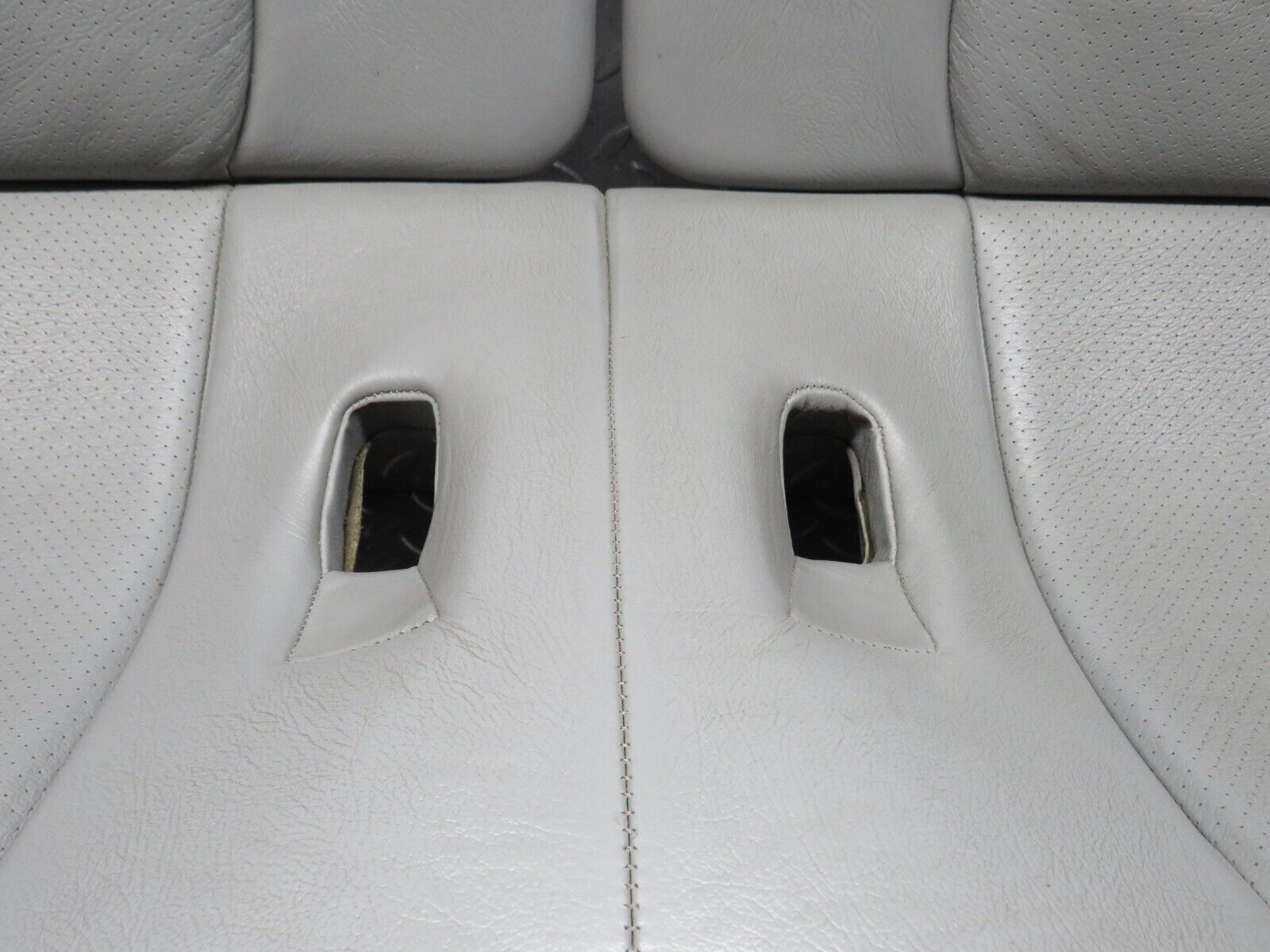 39810 Mercedes-Benz R129 320SL Coupe Rear Seat Grey Leather 1299220101 129920021