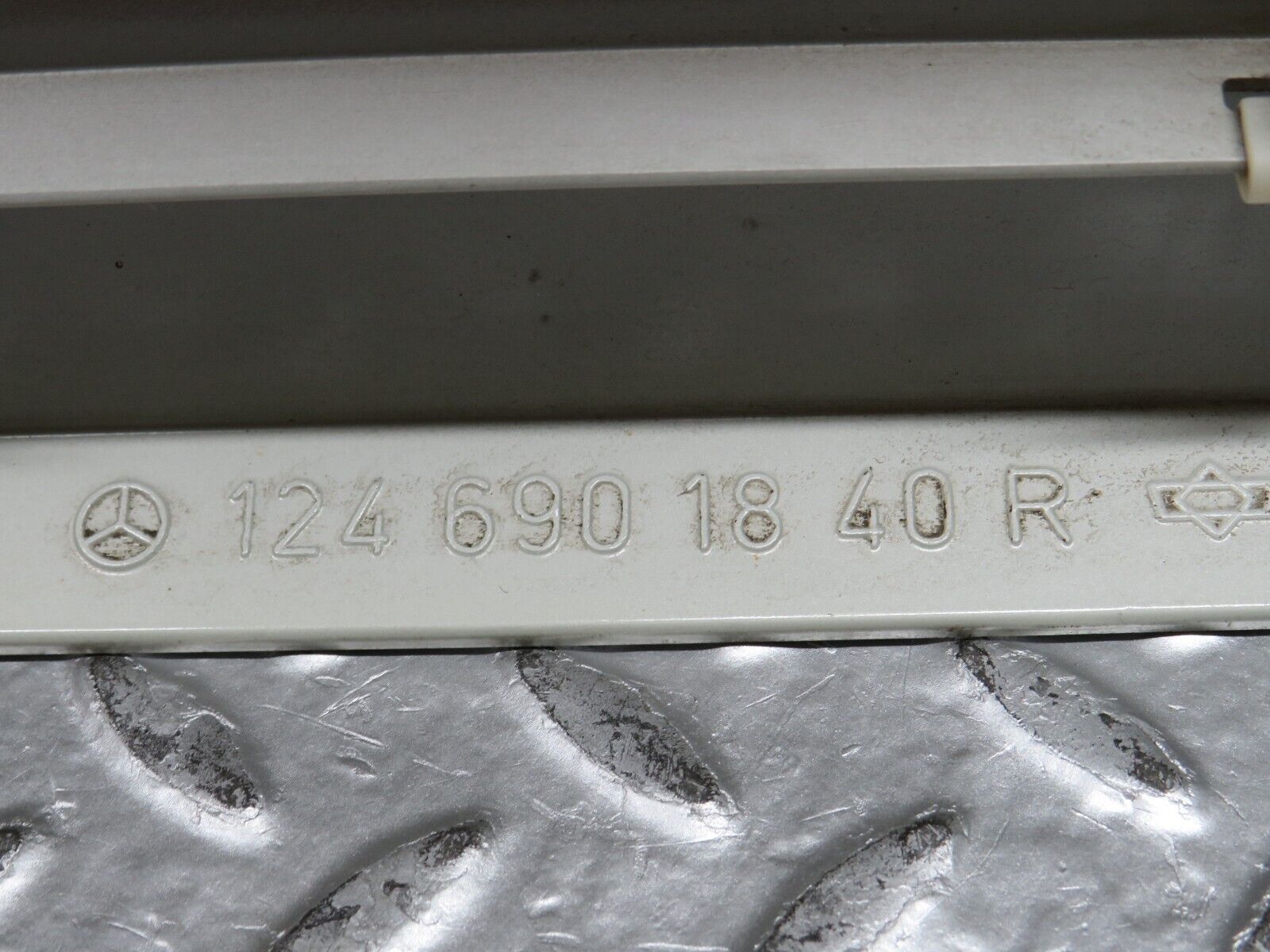 30253 Mercedes-Benz W124 230E Rear Right Door Lower Moulding Trim 1246901840