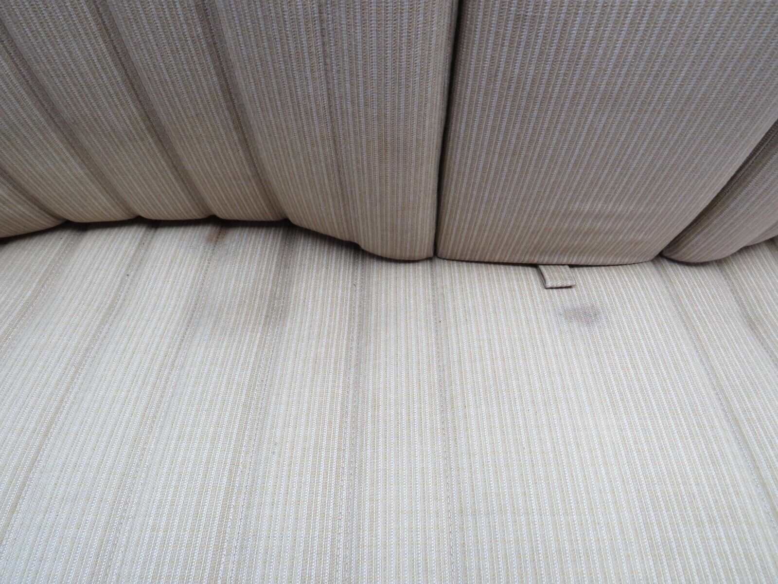 3247 Mercedes-Benz W123 230E Rear Seat Beige Fabric 1239203150