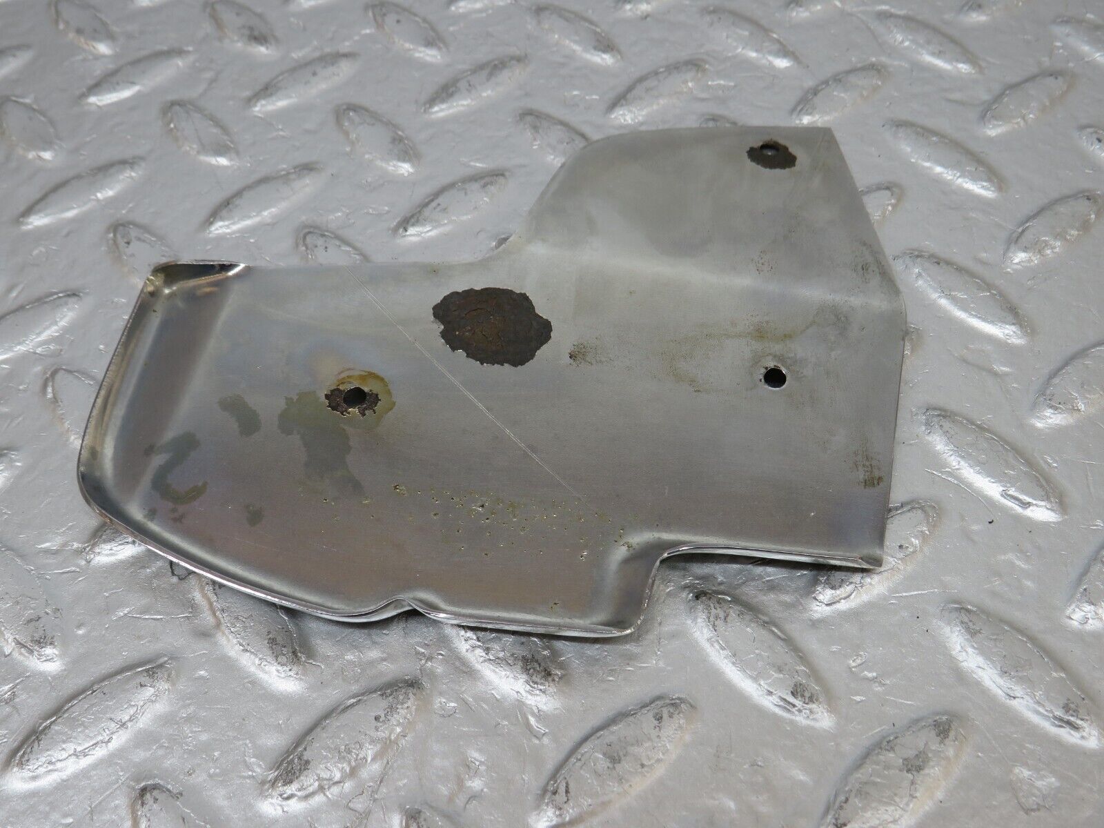 34314 Mercedes-Benz C126 380SEC Coupe Door Chrome Cover Left Side