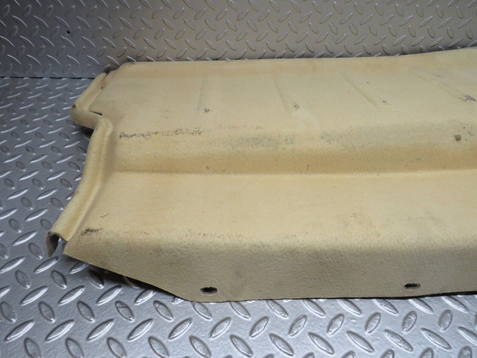 38280 Mercedes-Benz R129 280SL Coupe Fuel Tank Cover Carpet Beige 1296900098