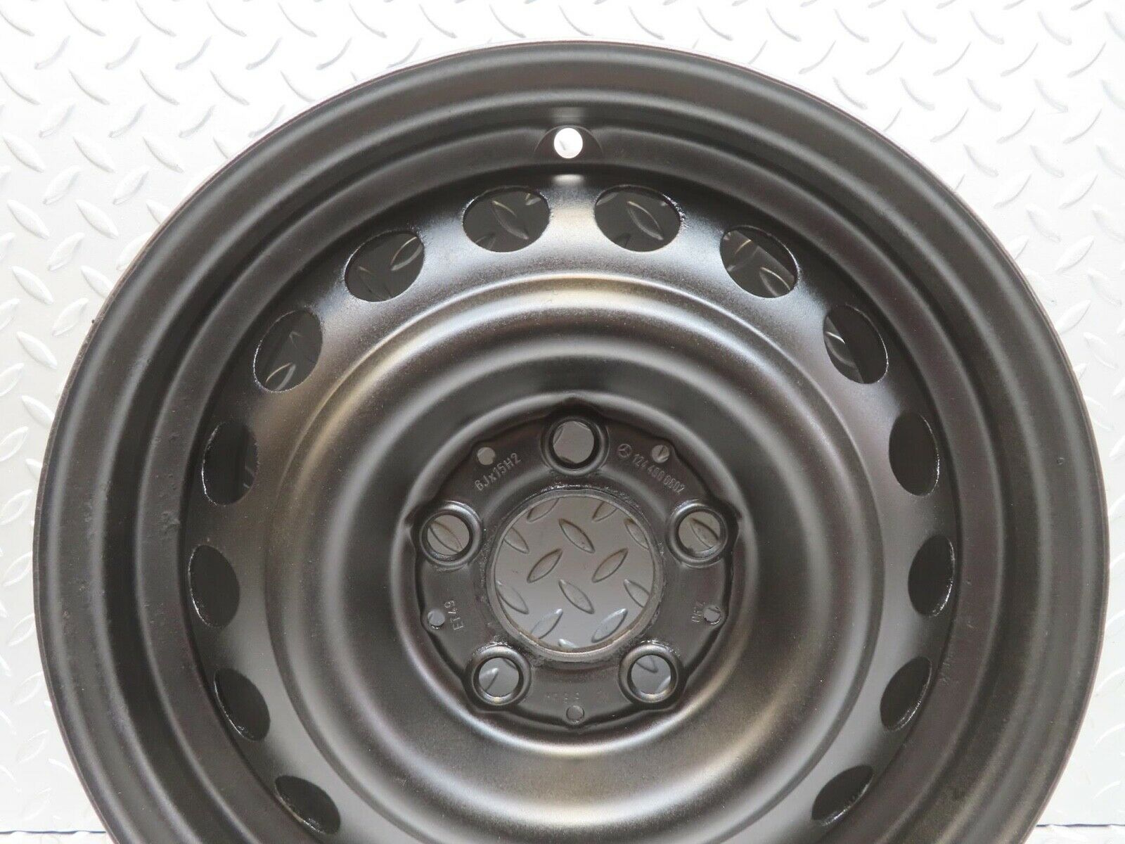 13240 Mercedes-Benz Steel Wheel 6Jx15H2 ET49 5x112 1244000602