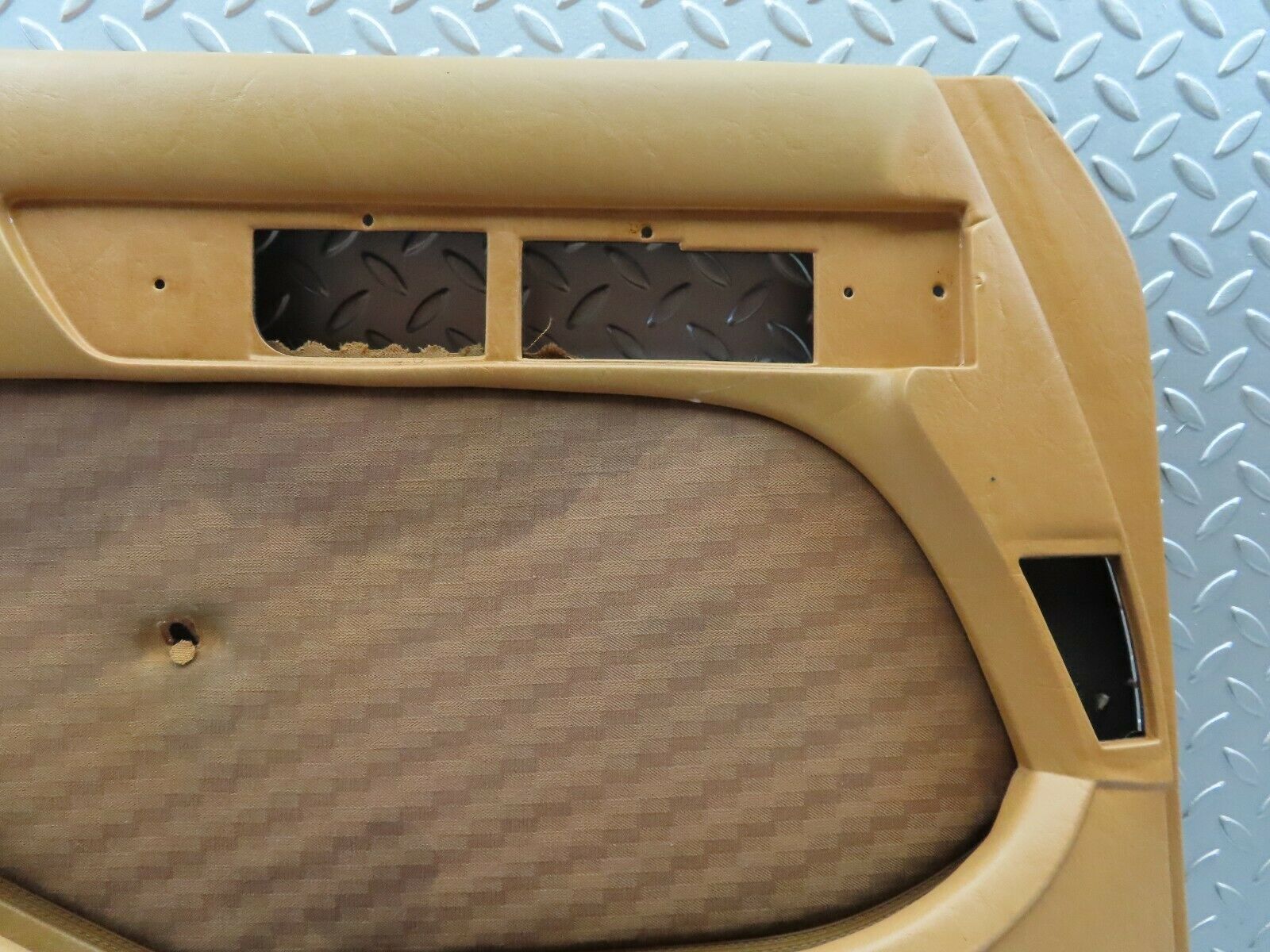 6056 Mercedes-Benz W126 380SE Front Left Door Card Palomino 1267270170