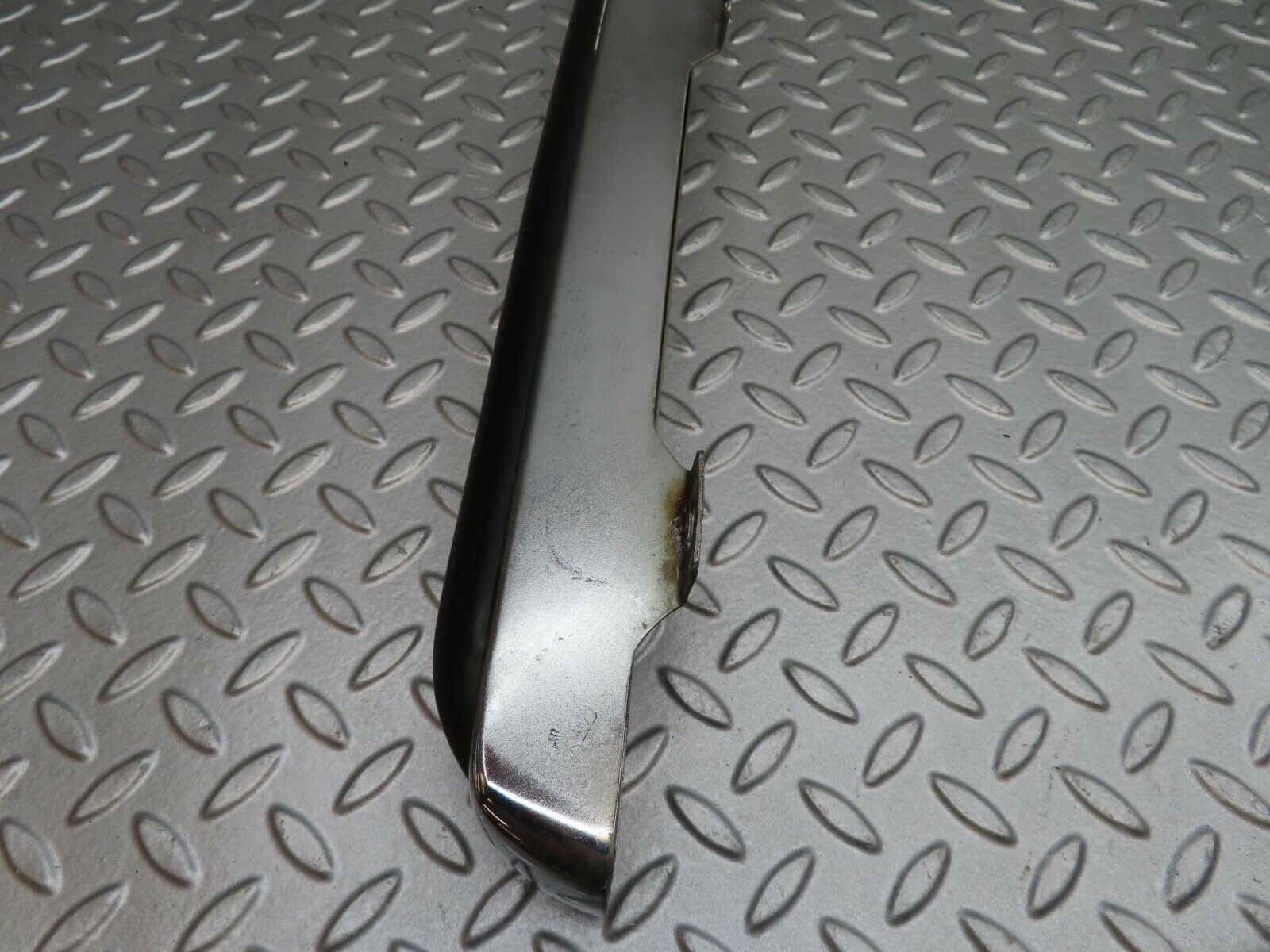 14312 Mercedes-Benz W116 350SE Rear Right Upper Bumper Chrome 1168800871