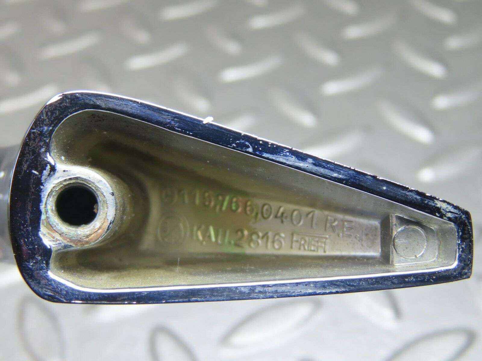 8795 Mercedes-Benz W115 Chrome Door Handle Rear Right 1157660401