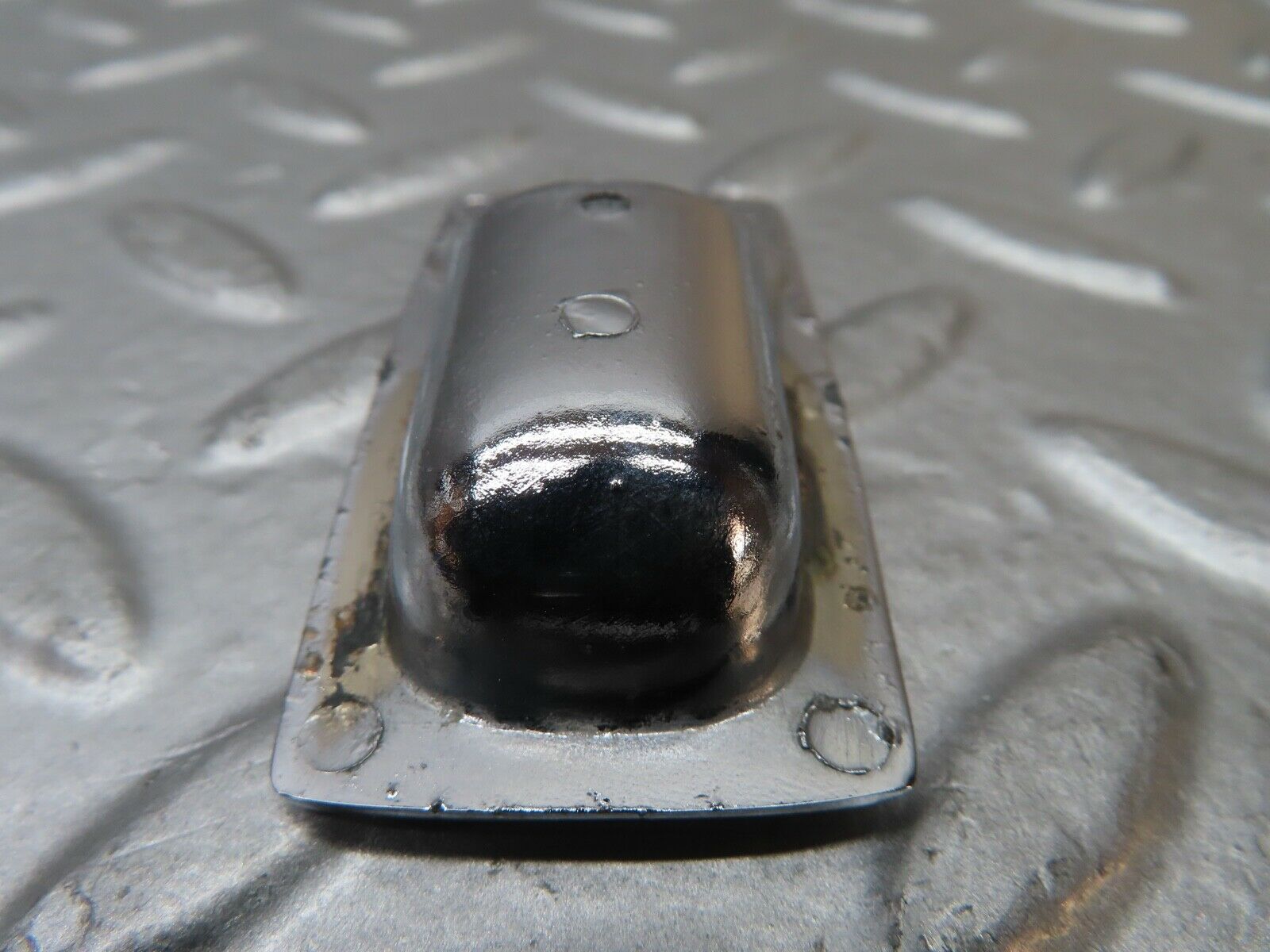 20839 Mercedes-Benz W114 250CE Coupe Door Lock Handle Surround Chrome