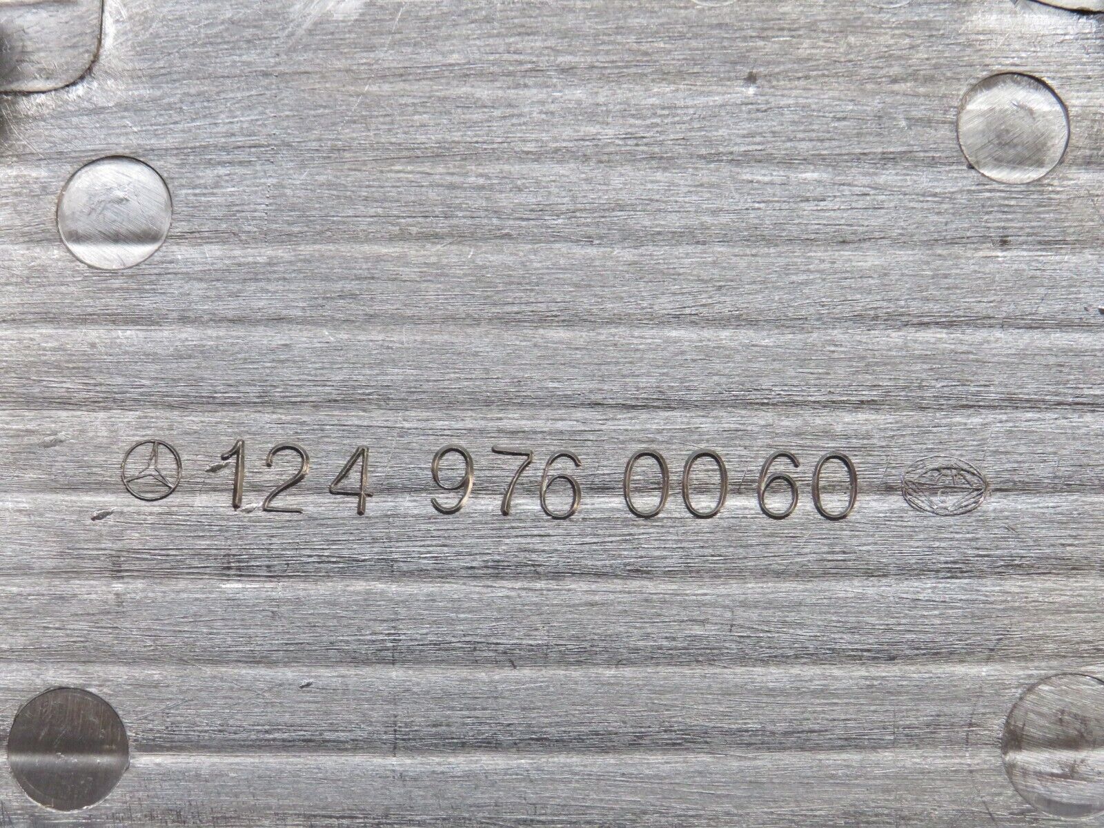 37930 Mercedes-Benz A124 320E Cabriolet Foot Rest Black 1249760060