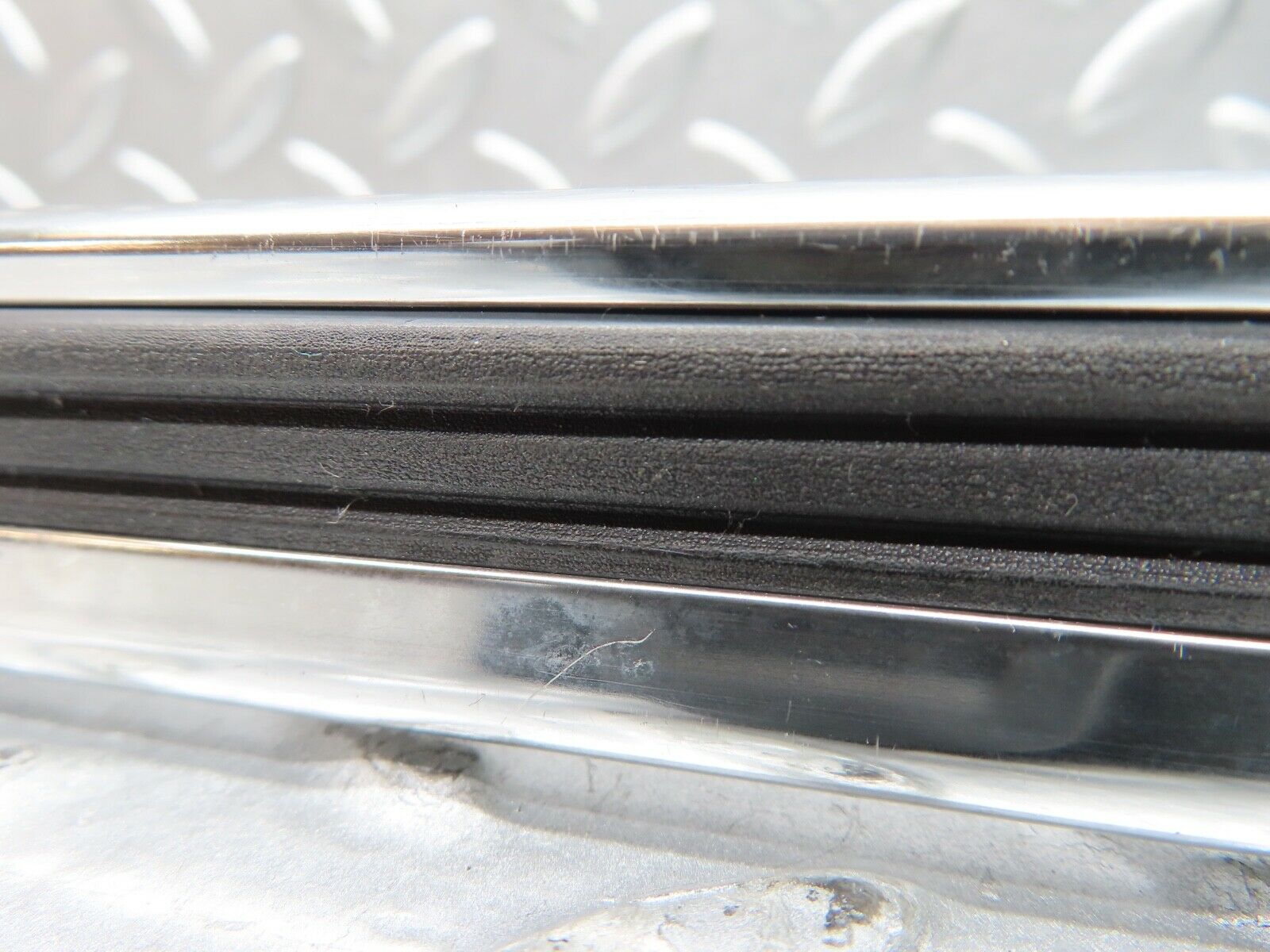 20470 Mercedes-Benz W114 280CE Coupe Chrome Roof Rack Rail Left Side