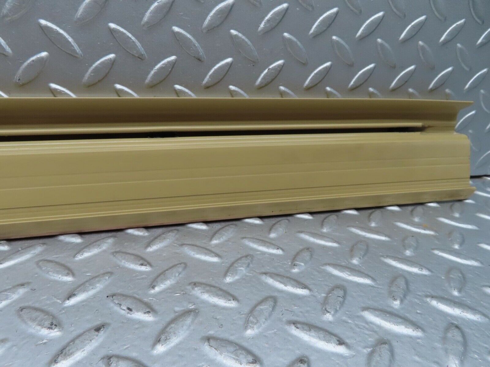 15390 Mercedes-Benz W123 230E Front Right Door Sill Trim Beige