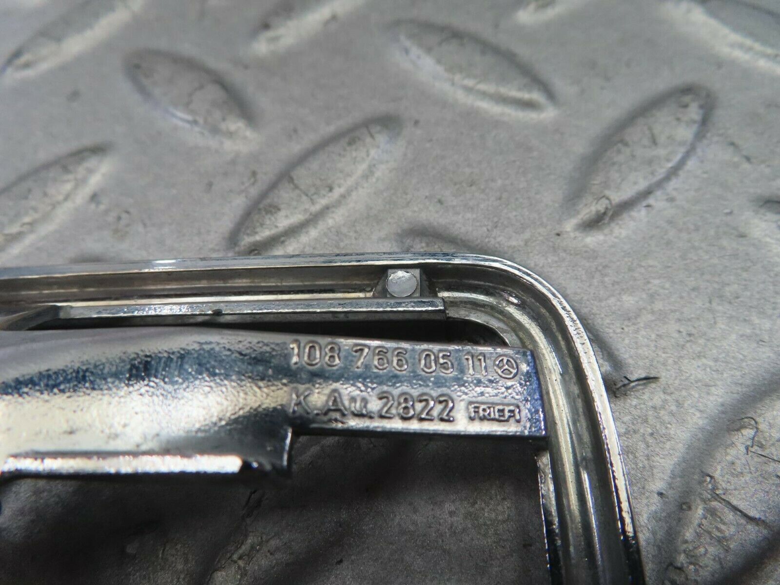 8638 Mercedes-Benz W108 Chrome Frame For Door Opener Left 1087660511