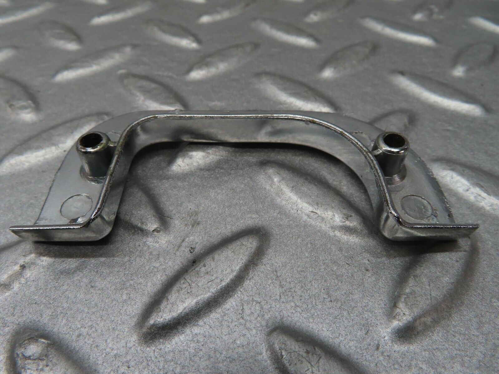 13554 Mercedes-Benz W123 200 Left Interior Chrome Door Latch Trim 1237230124