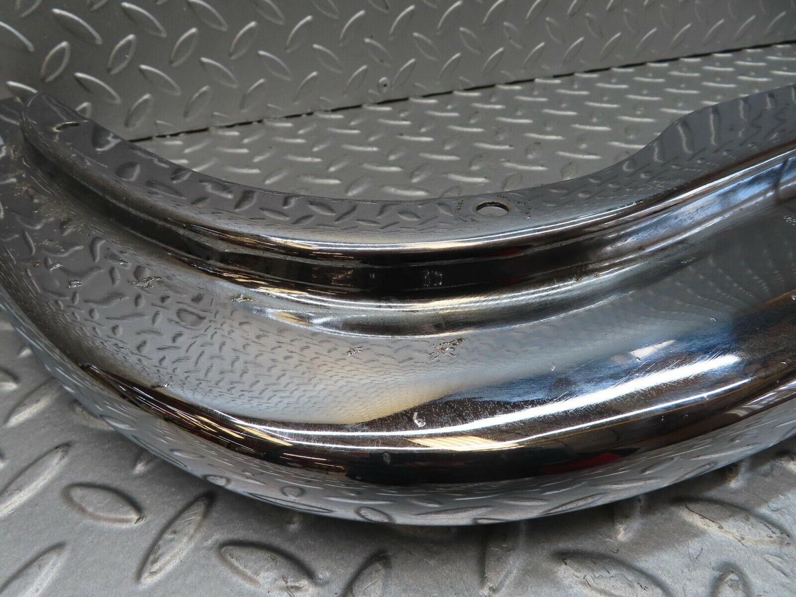 13179 Mercedes-Benz W111 Front Left Upper Bumper Chrome