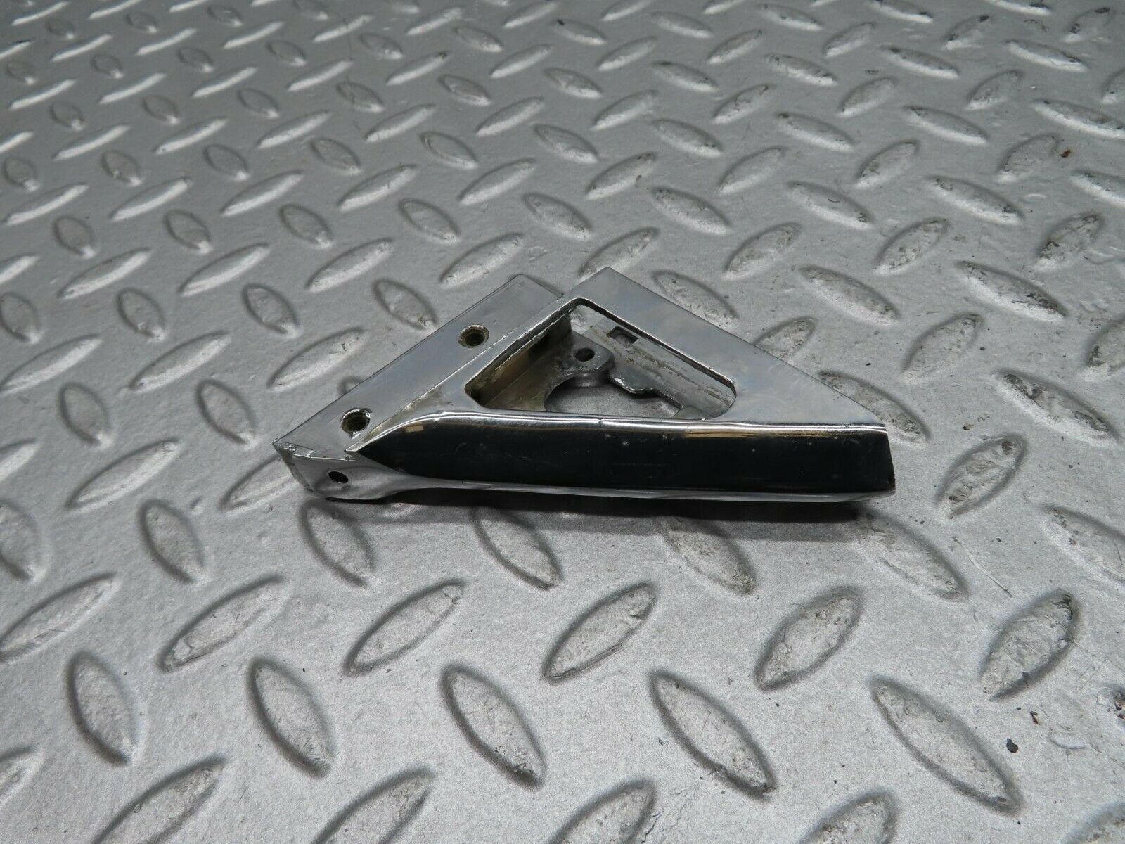 16623 Mercedes-Benz C107 380SLC Right Wing Mirror Triangle Chrome Bracket