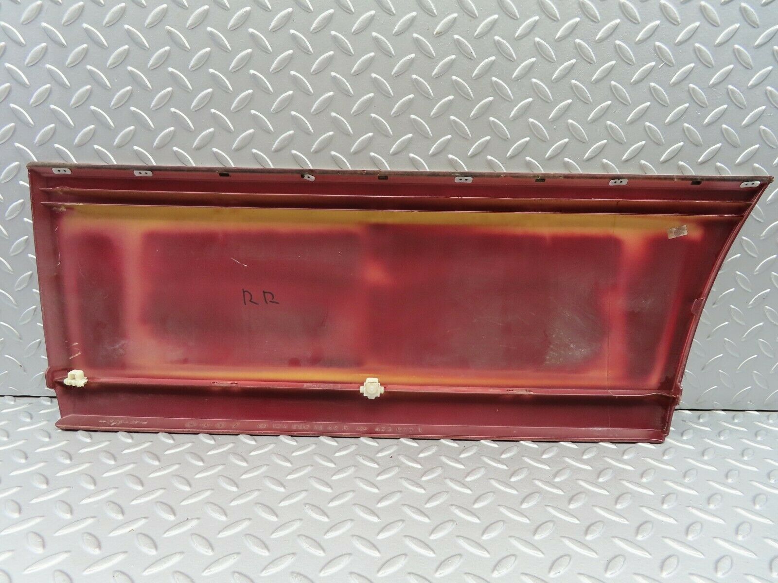 6699 Mercedes-Benz S124 E220 Wagon Rear Right Door Lower Trim 1246901840