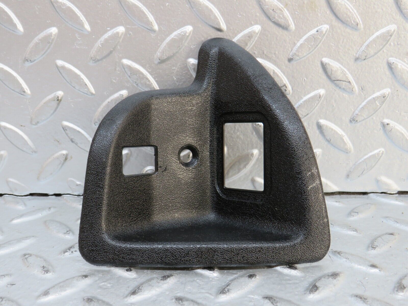 28273 Mercedes-Benz S123 240D Wagon Rear Seat Latch Cover Left 1236922322