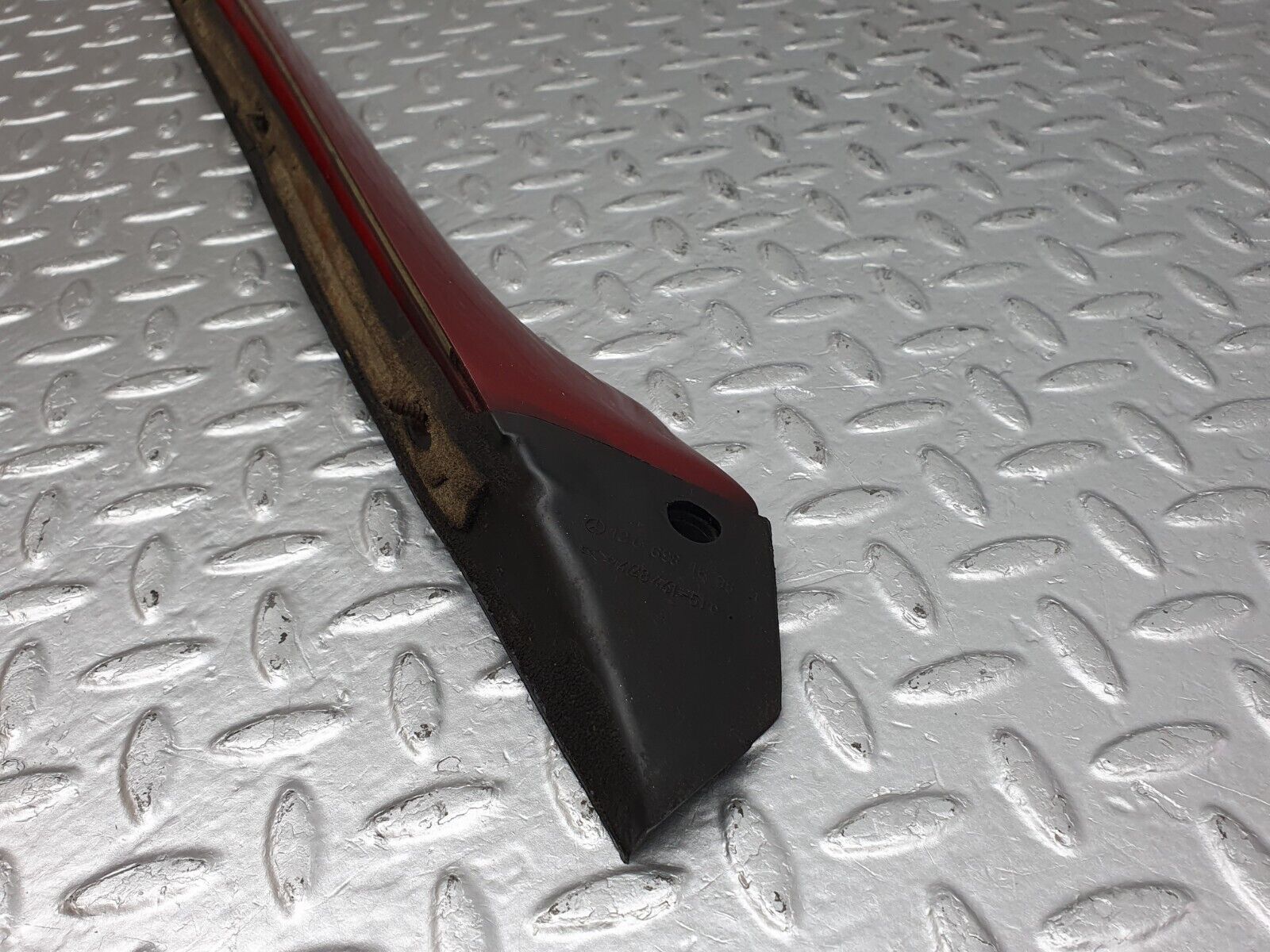 41183 Mercedes-Benz W126 300SE A Pillar Exterior Trim Right Side 1266981698