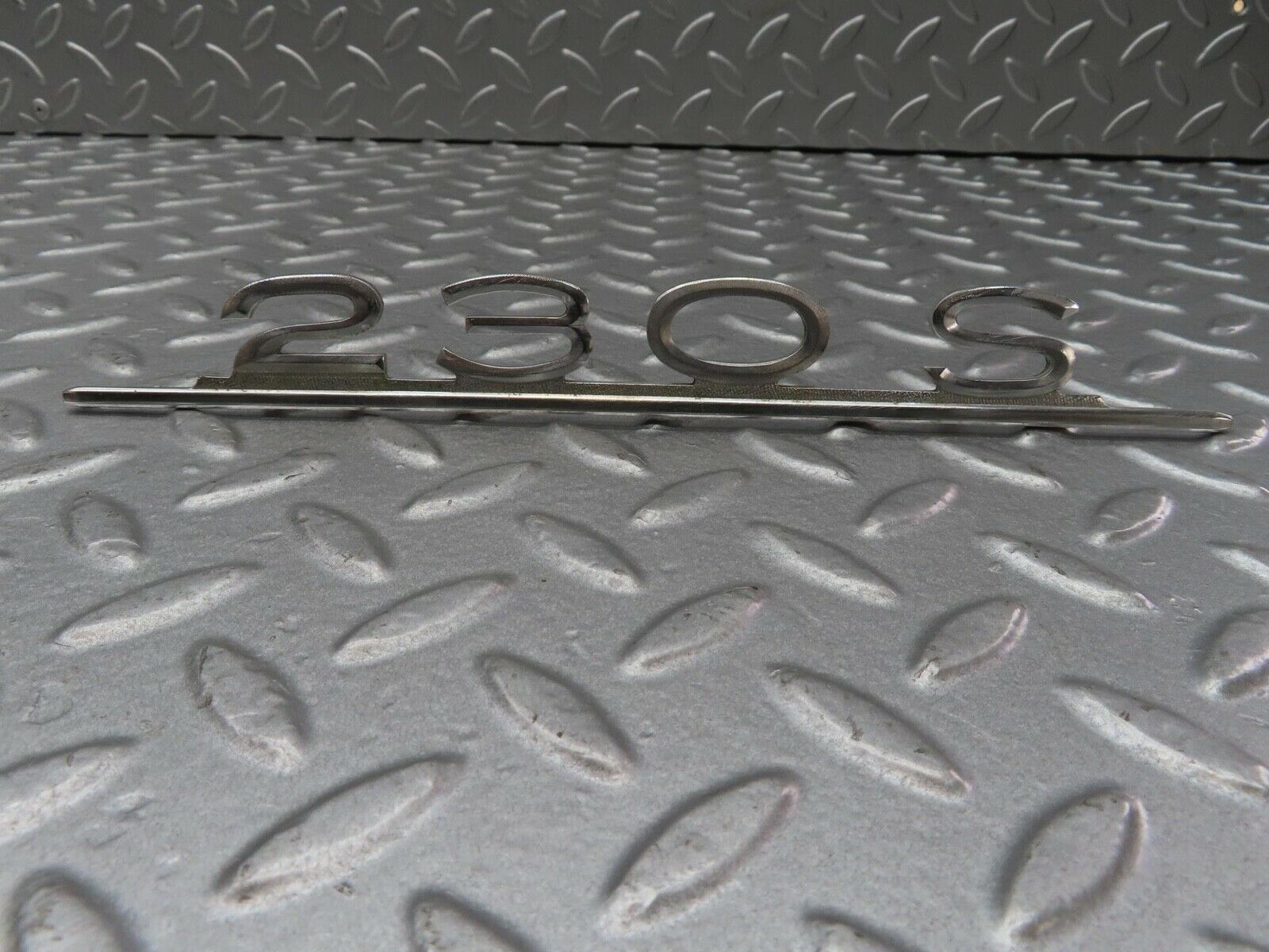 13031 Mercedes-Benz W111 230S Trunk Badge Emblem