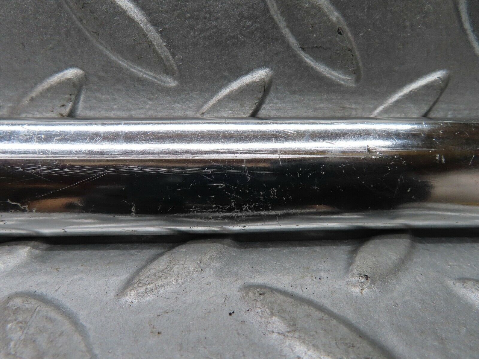 19019 Mercedes-Benz W120 W121 Ponton Front Fender Wing Lower Chrome Moulding Trim