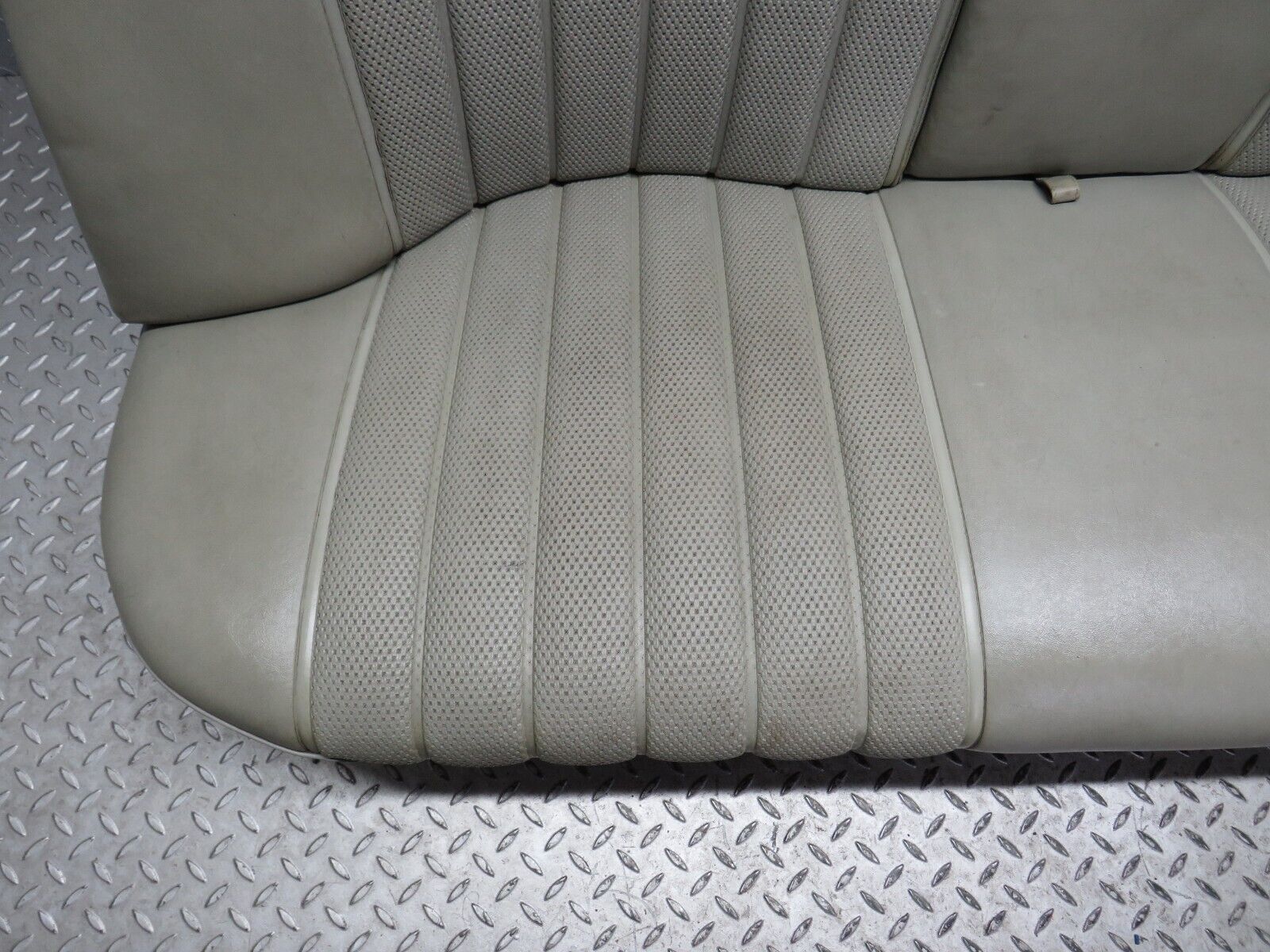 40512 Mercedes-Benz W110 230 Rear Seat Leather Beige