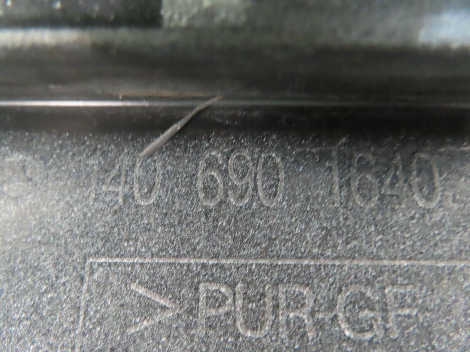 19749 Mercedes-Benz C140 CL420 Coupe Side Skirt Right Side Silver 1406901640