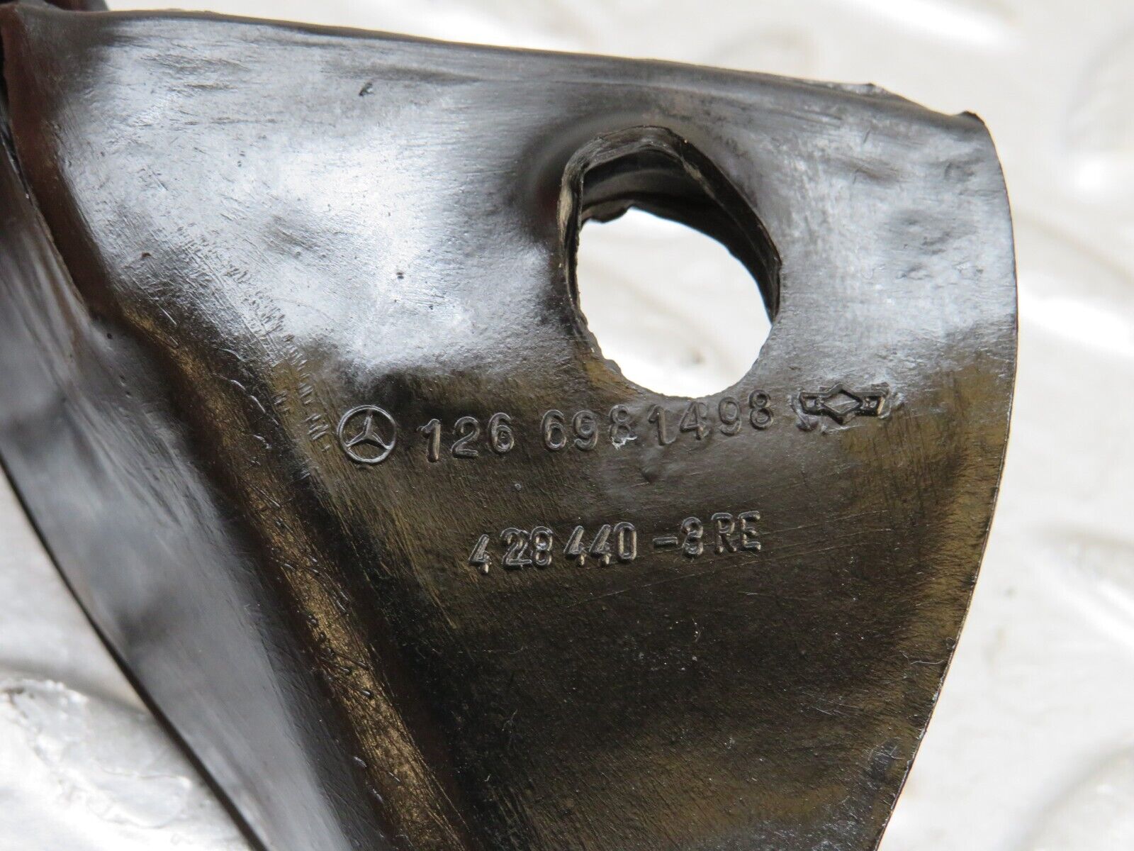 36978 Mercedes-Benz C126 420SEC Coupe Exterior A Pillar Cover Trim Right 1266981498