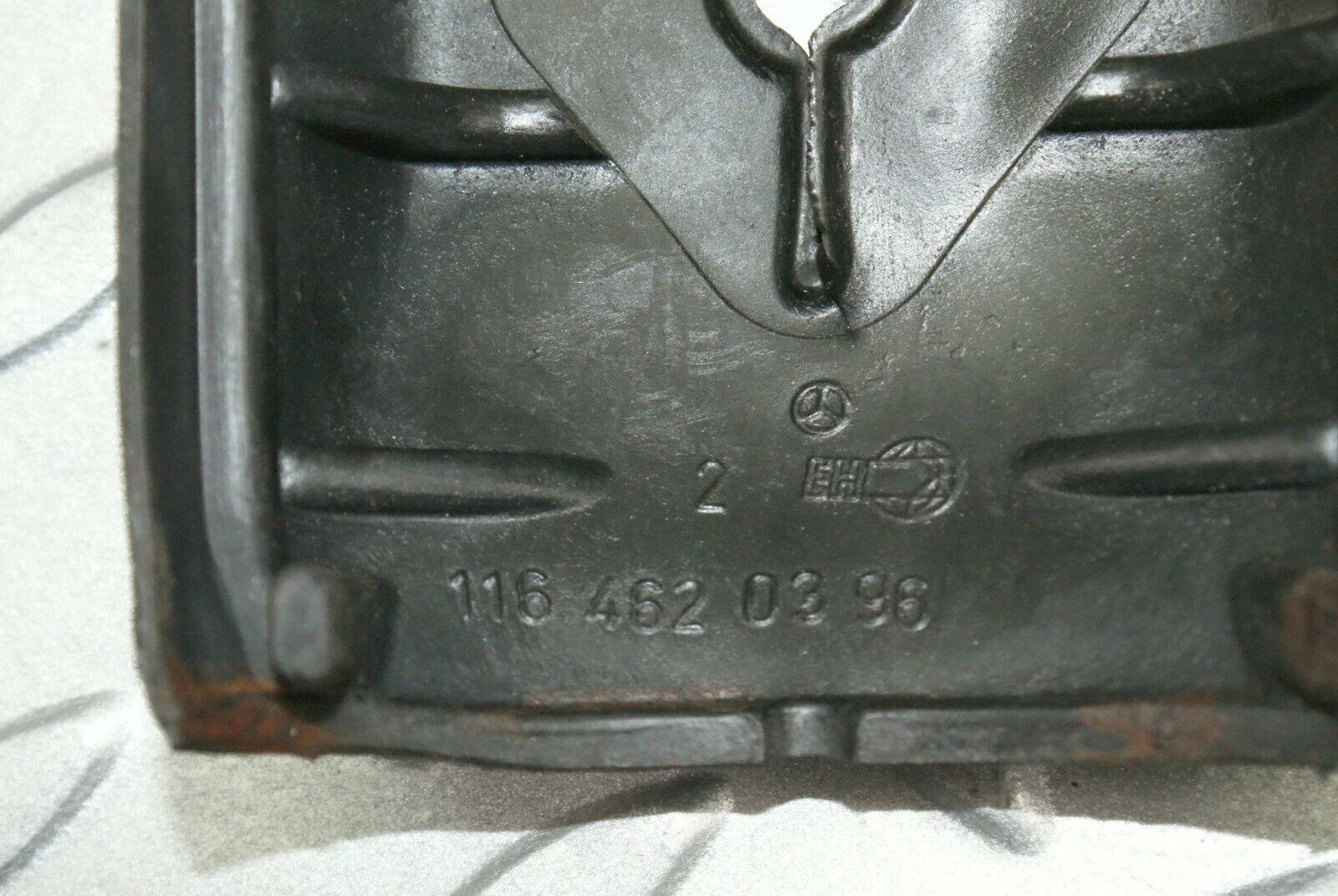 2614 Mercedes-Benz W116 350SE Steering Column Switch Rubber Cover 1164620396