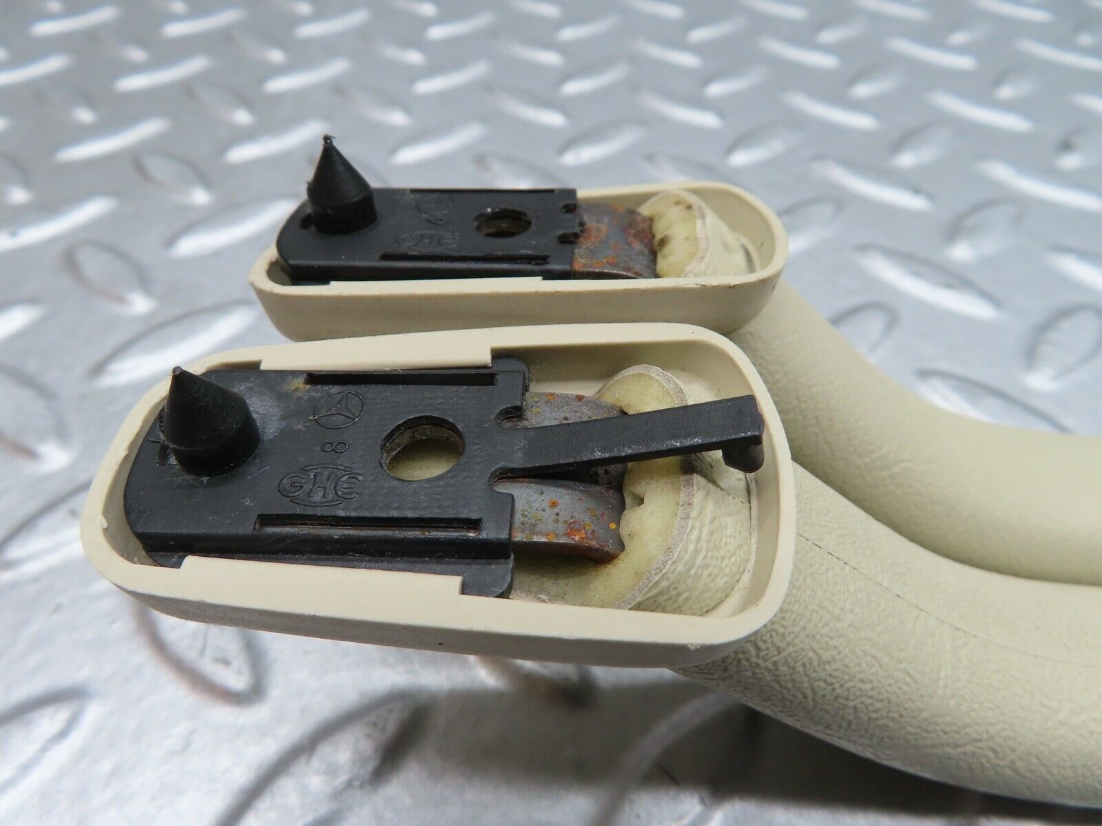 21498 Mercedes-Benz W126 300SE Interior Roof Grab Handle Set