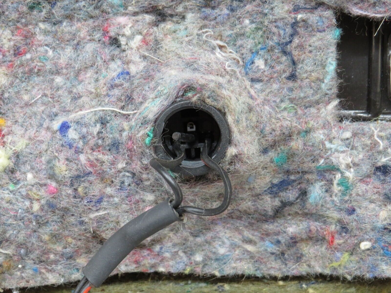 36457 Mercedes-Benz W201 190E 2.0L Under Dash Panel Right Side Black