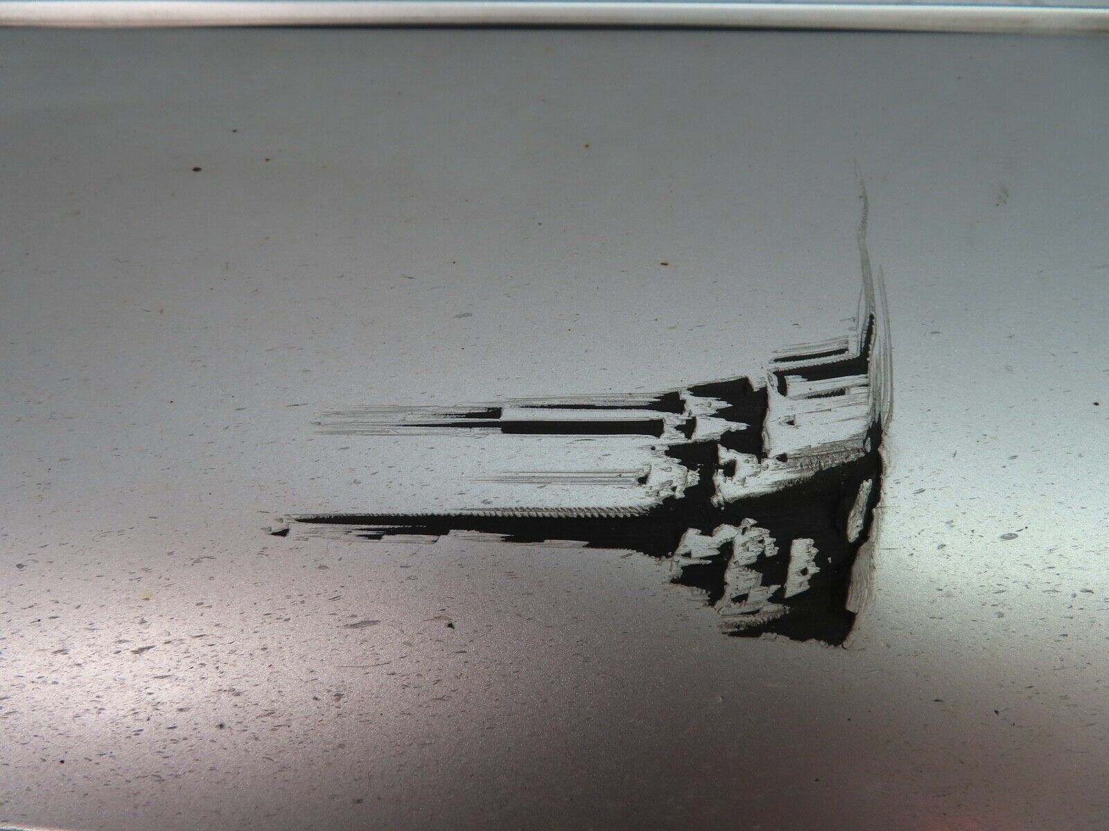 19750 Mercedes-Benz C140 CL420 Coupe Side Skirt Left Side Silver 1406901540