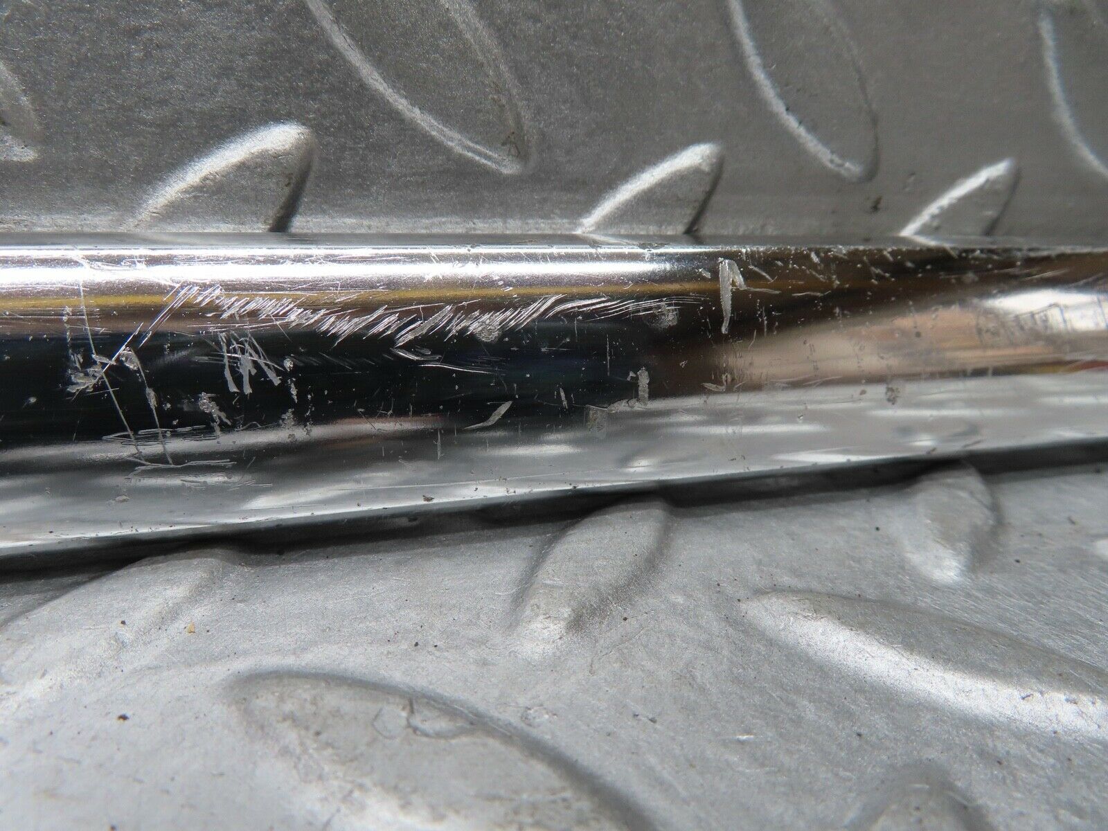 18609 Mercedes-Benz W120 W121 Ponton Front Door Lower Chrome Moulding Trim