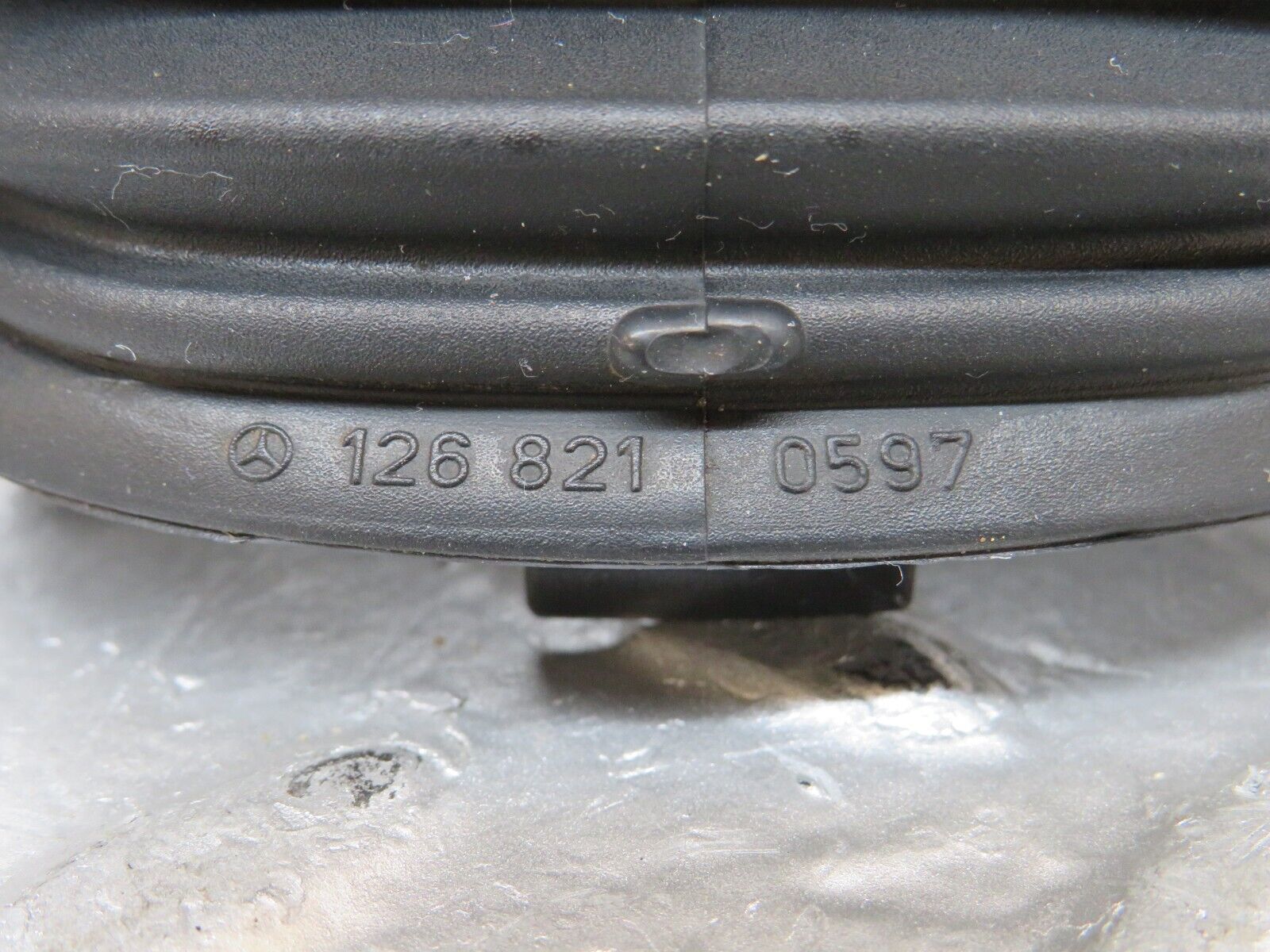 25791 Mercedes-Benz W124 280E Rear Door Wire Protector Rubber Pair 1248210597