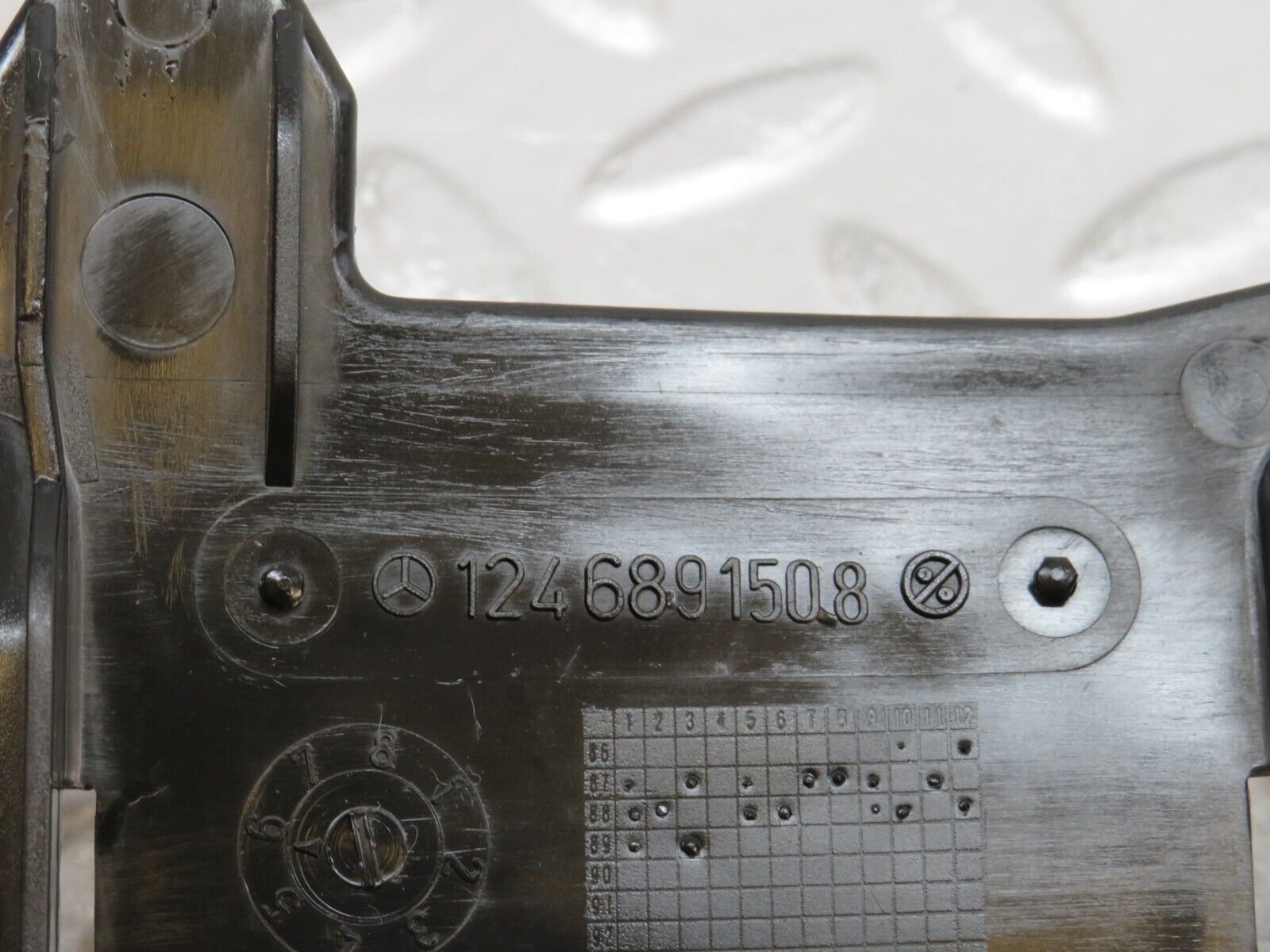 29266 Mercedes-Benz W124 230E Under Dash Panel Left Side 1246891508