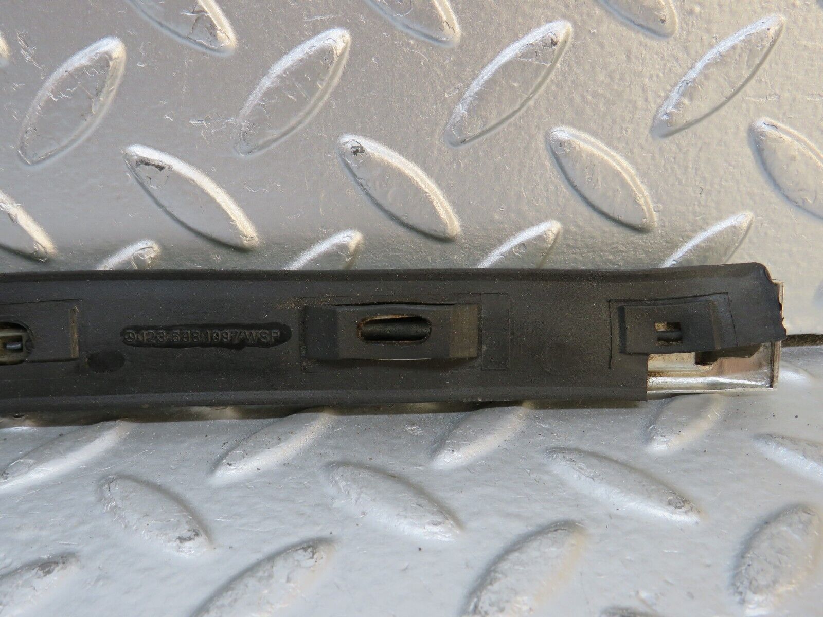 29932 Mercedes-Benz W123 230E C Pillar Exterior Trim Right Side 1236981097