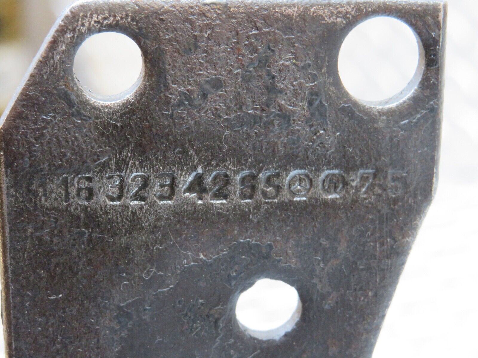 0384 Mercedes-Benz W116 Front Torsion Bar 1163234266