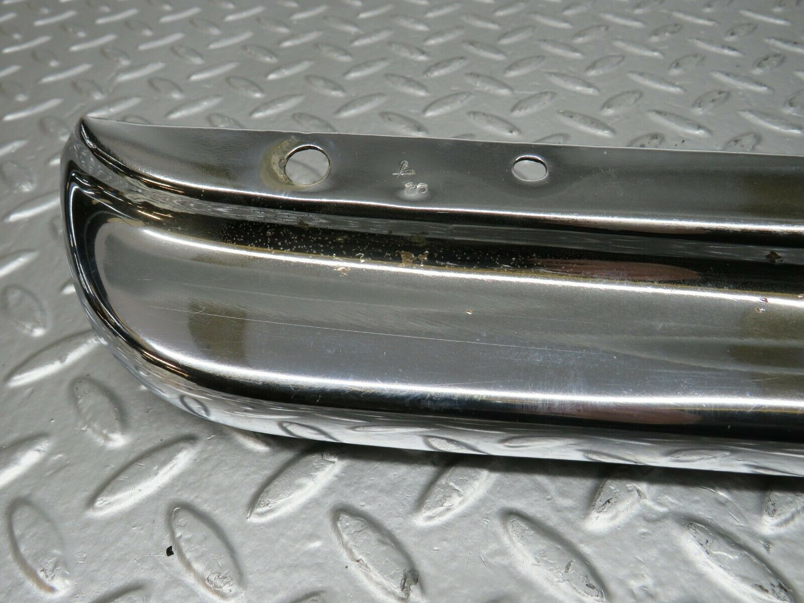 24556 Mercedes-Benz W108 Rear Left Upper Bumper Corner