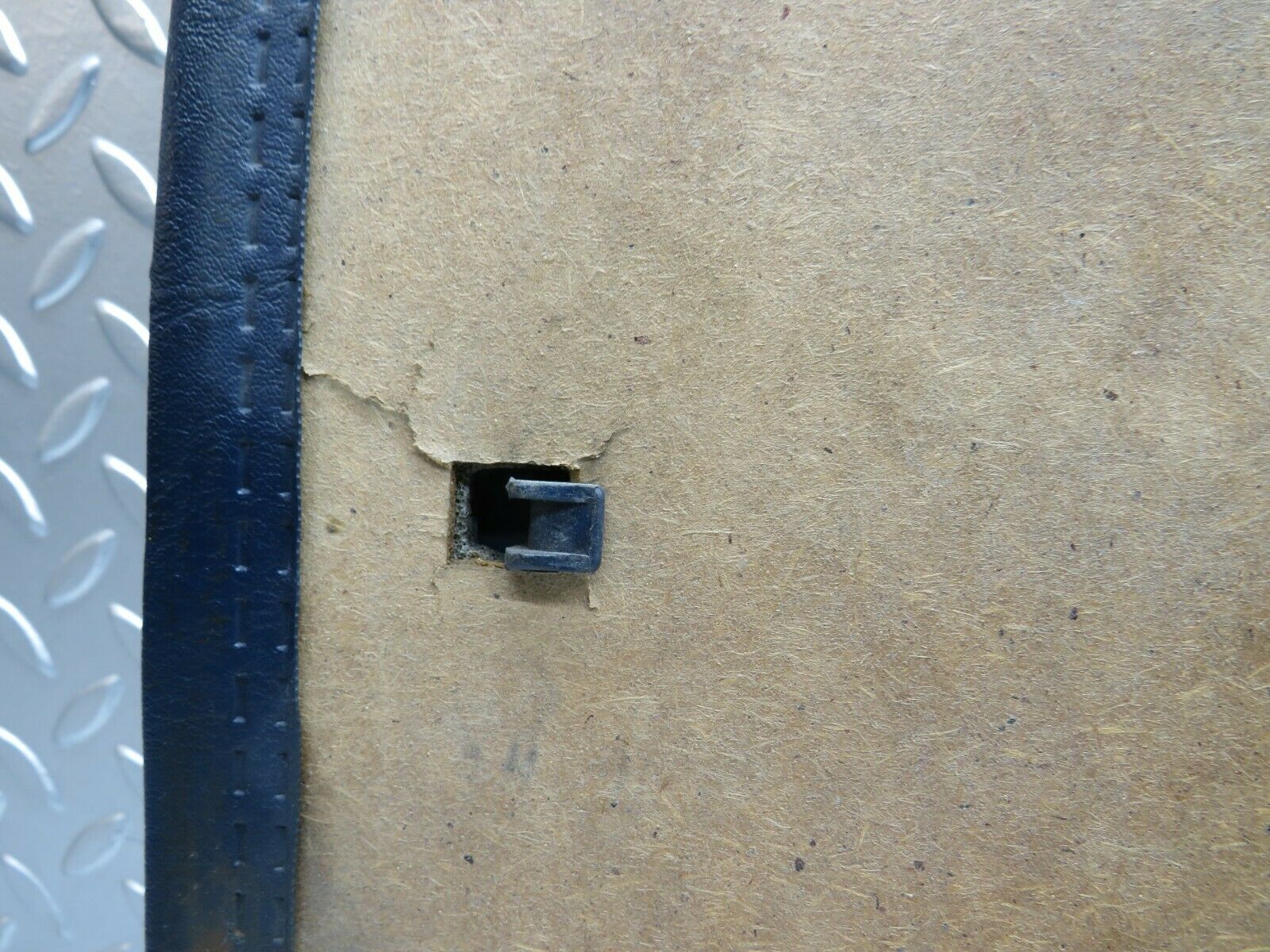 22935 Mercedes-Benz C123 230CE Coupe Front Left Door Card Blue