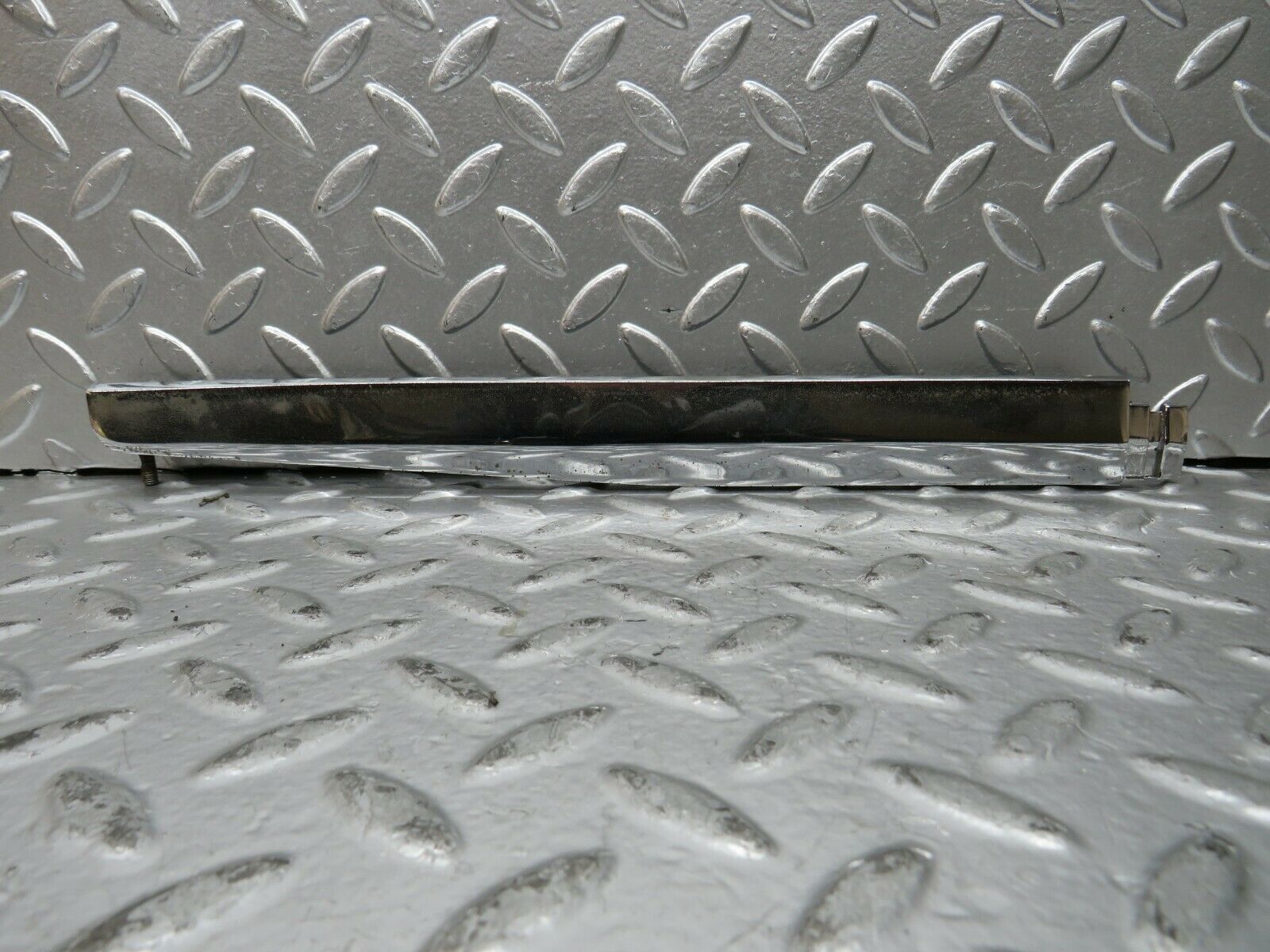 23786 Mercedes-Benz C107 450SLC Coupe Trunk Chrome Handle Moulding Right