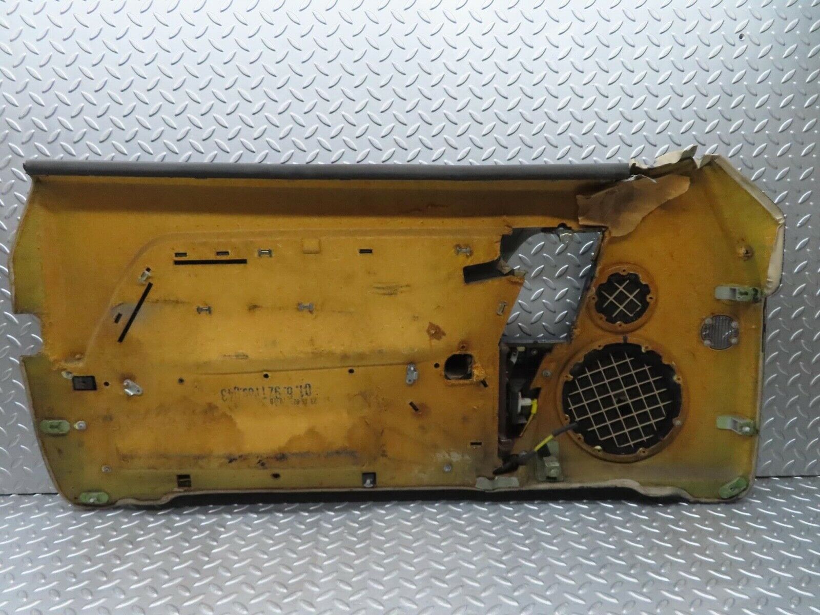 11869 Mercedes-Benz R129 300SL Coupe Right Door Card Blue