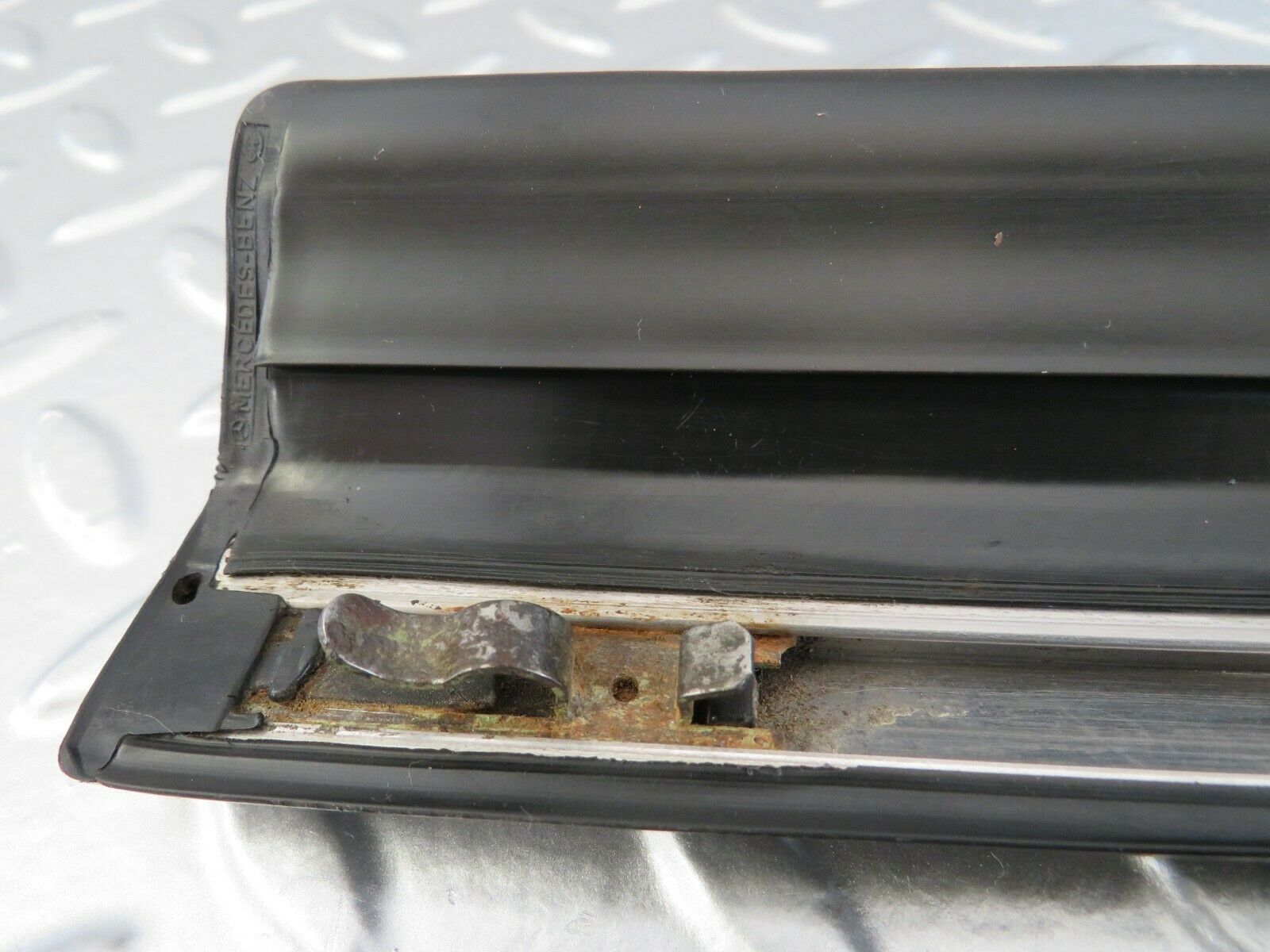 24013 Mercedes-Benz W123 280E Rear Left Door Lower Moulding Trim