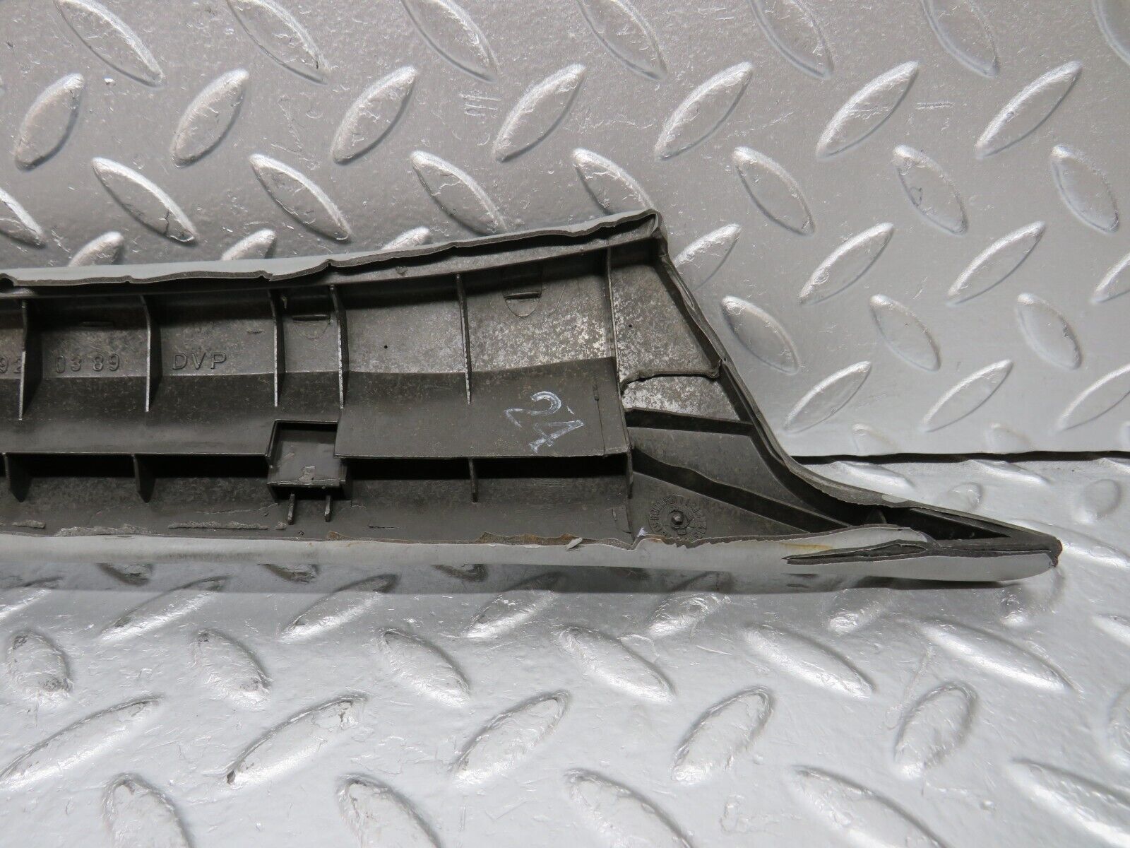 32321 Mercedes-Benz S124 300TE Wagon A Pillar Cover Left Side Grey 1246920389