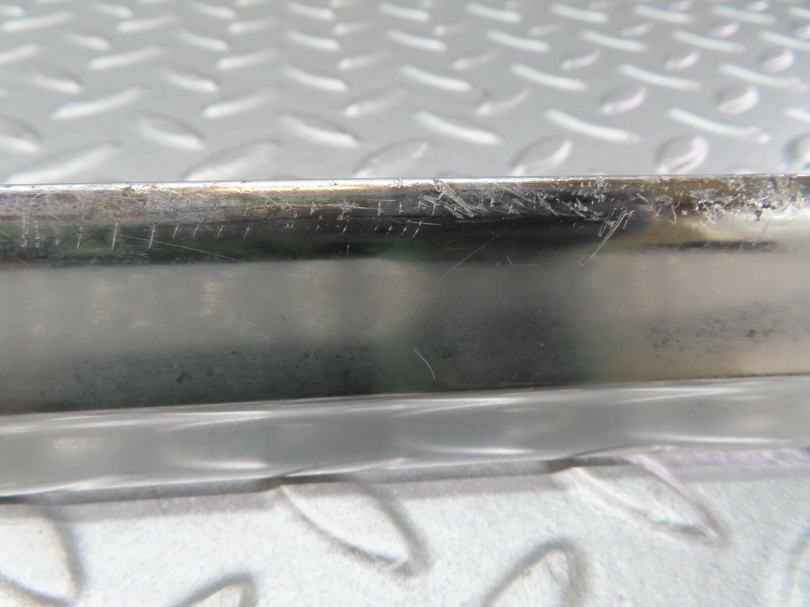 13029 Mercedes-Benz W111 220S Front Right Door Chrome Moulding Trim