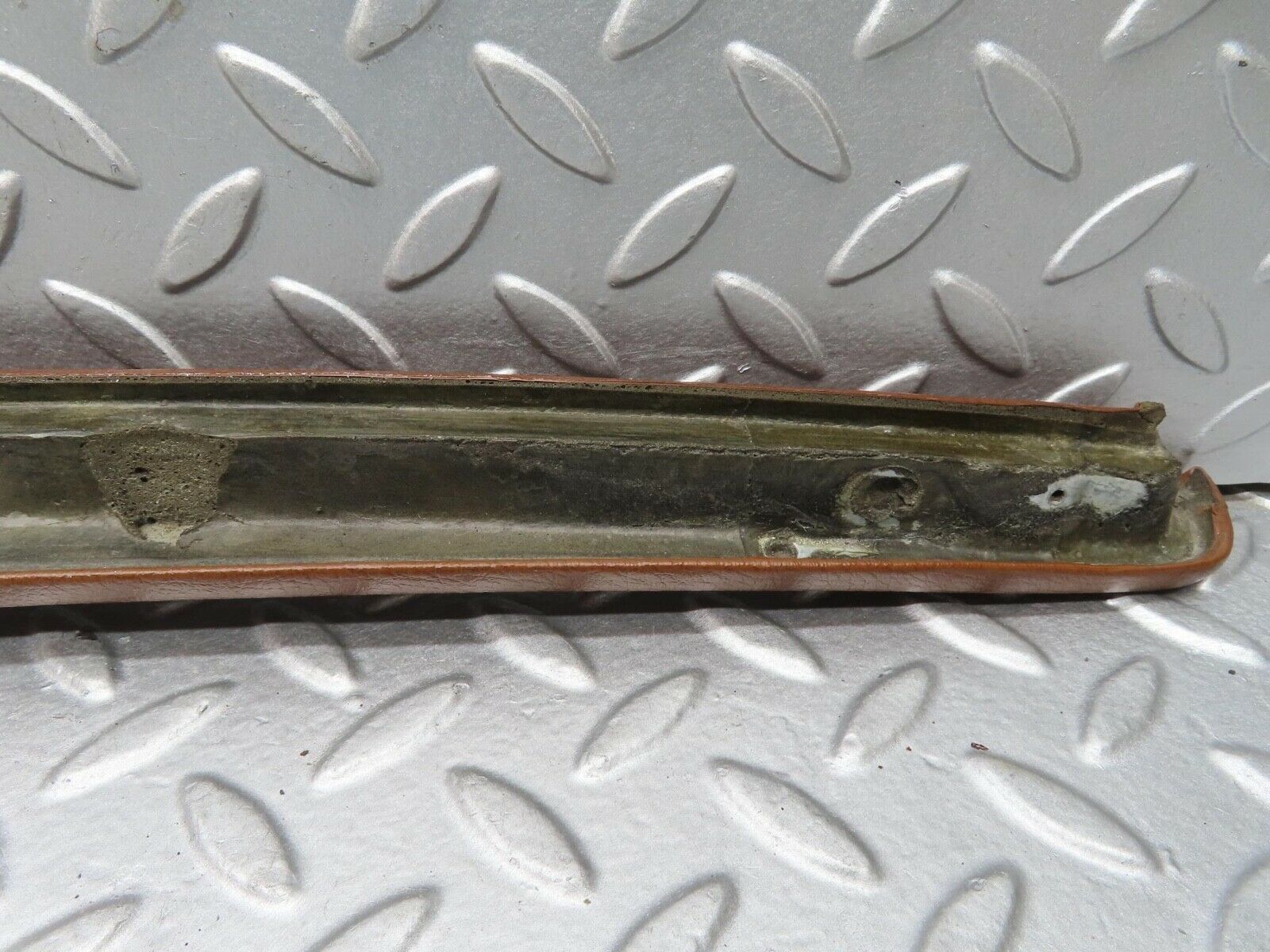 2106 Mercedes-Benz W116 350SE Rear Right Door Trim Interior Vertical Brown