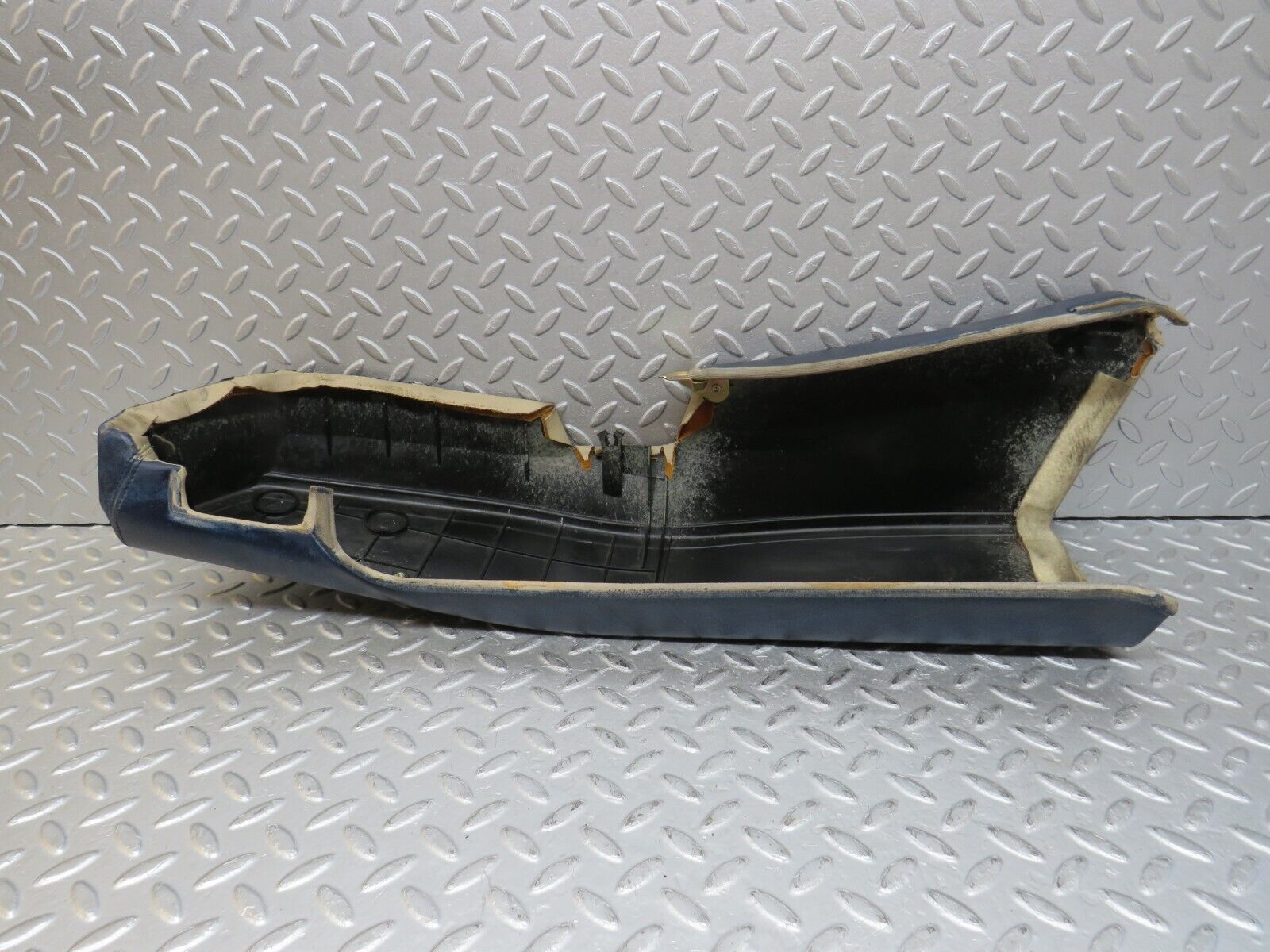 36835 Mercedes-Benz R129 300SL-24 Front Left Seat Back Cover Blue 1299102918