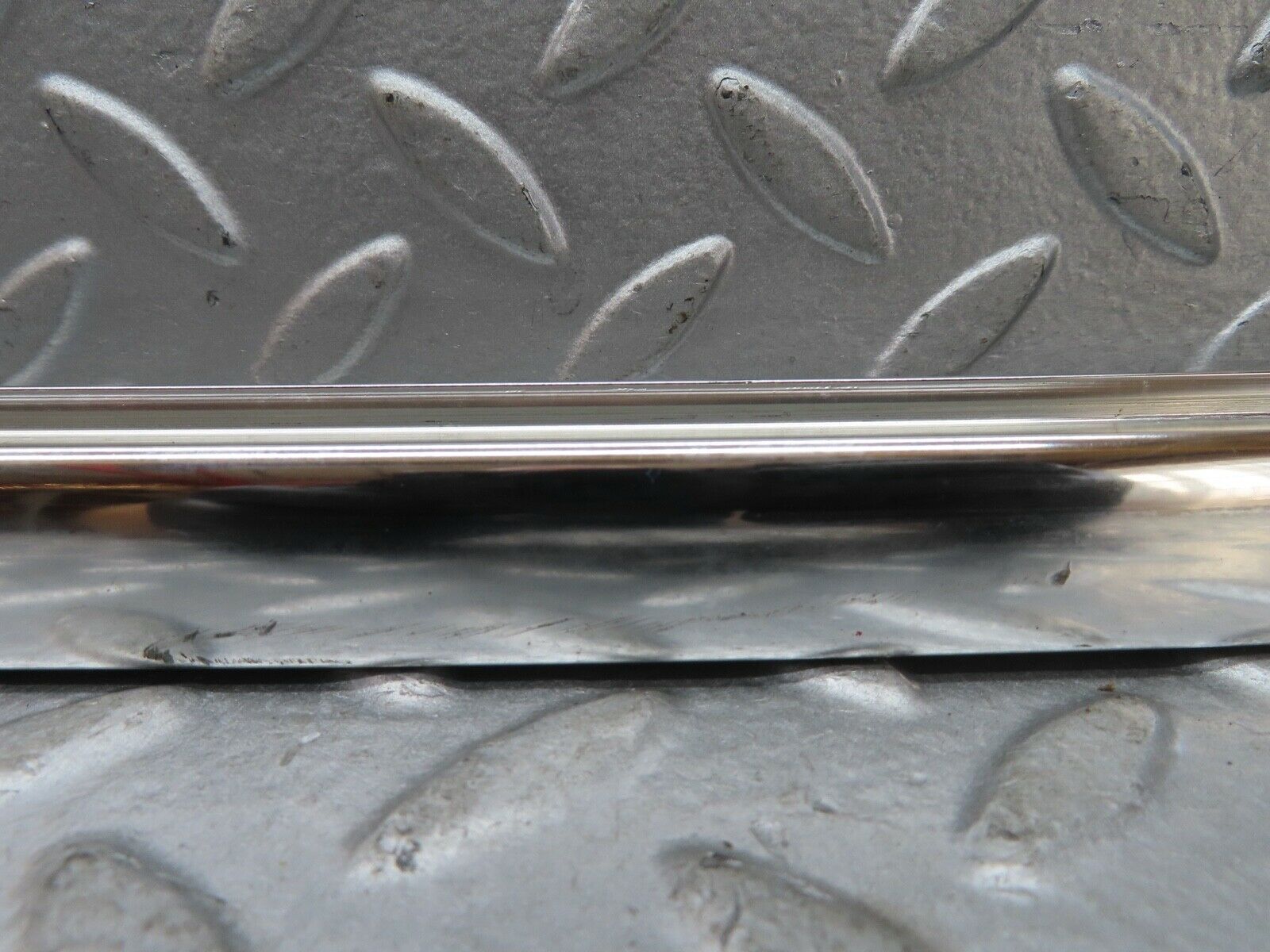 18800 Mercedes-Benz W116 Rear Right Door Chrome Window Channel 1167300419